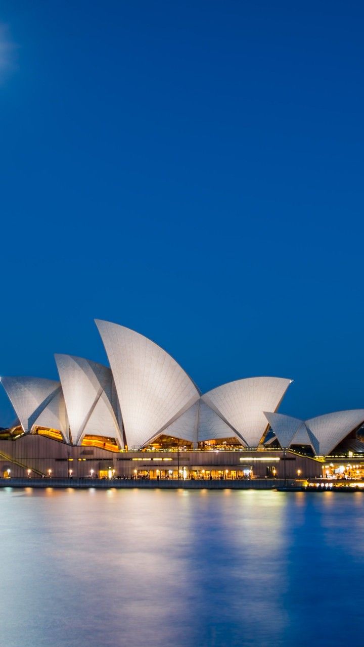 Sydney Opera House Australia During Sunset 4K HD Travel Wallpaper