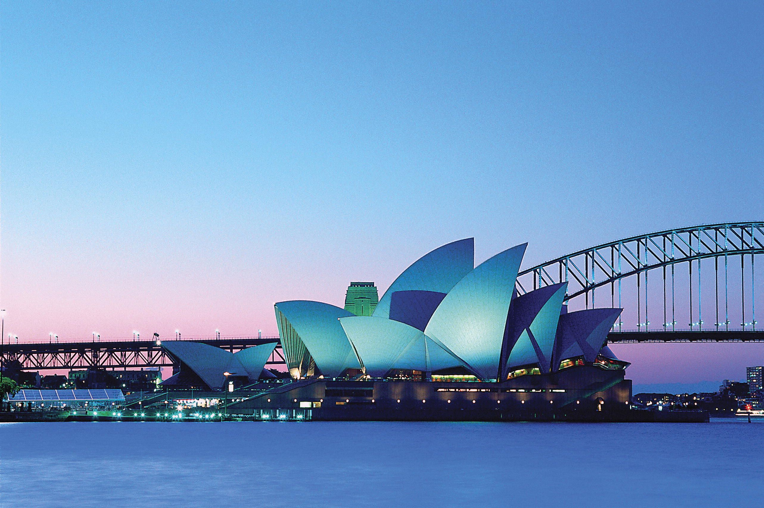 Australia Sydney Opera House Sunset Wallpaperx1705