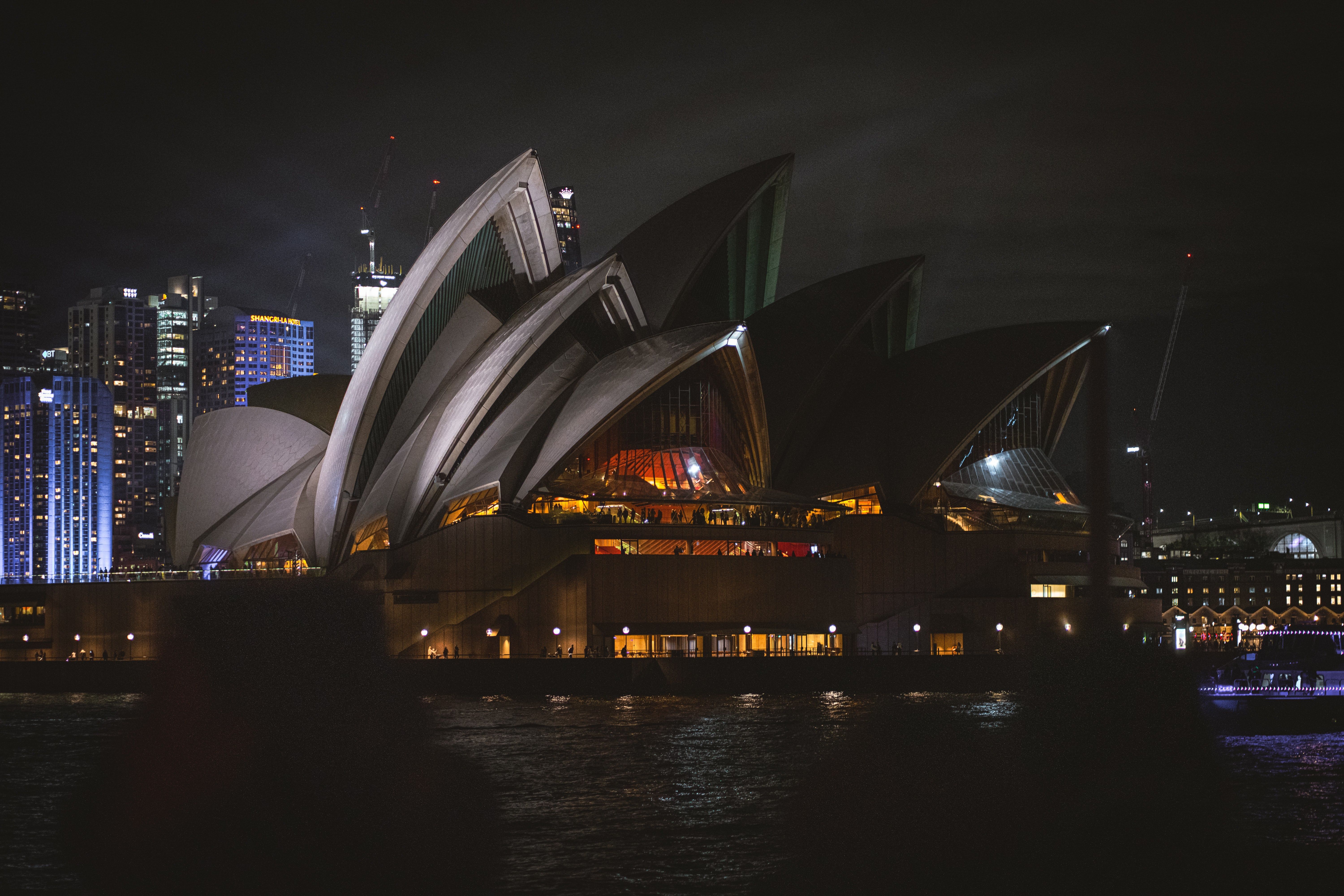 Man Made Sydney Opera House 4k Ultra HD Wallpaper