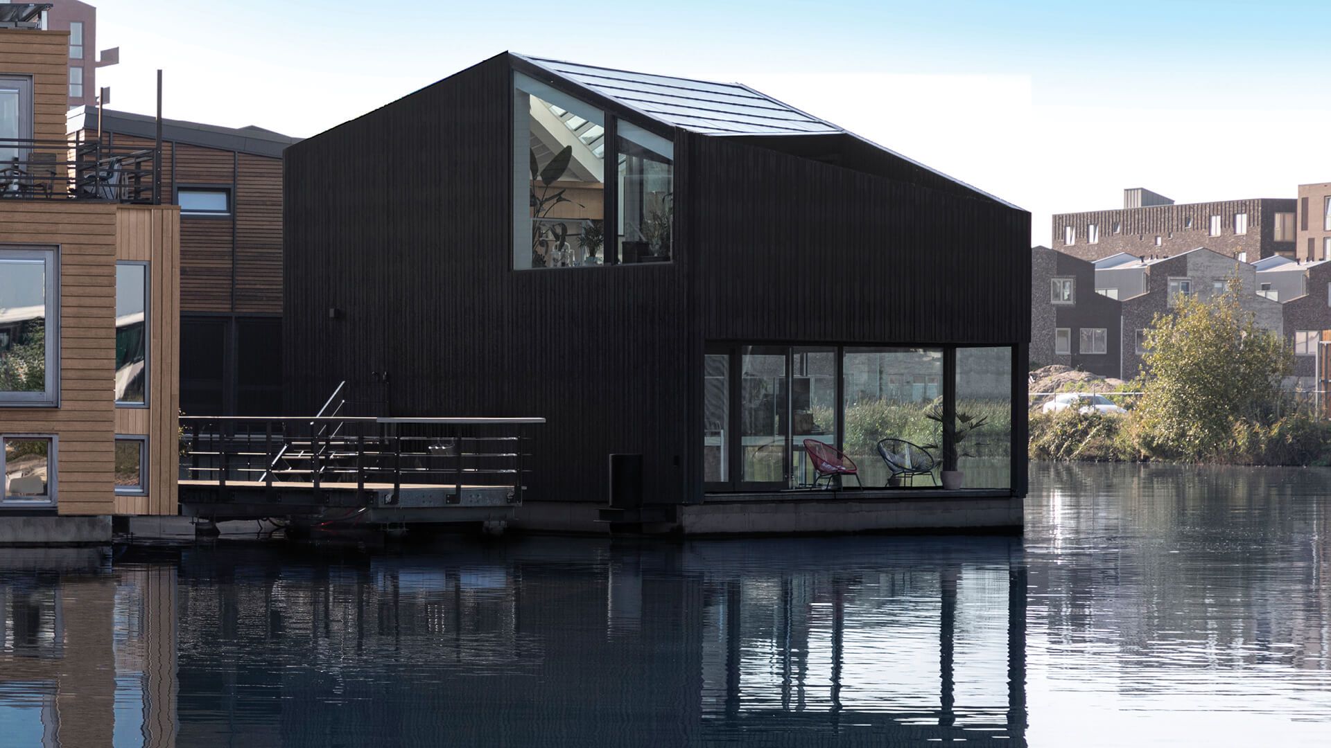 I29 Architects Designs Home For A Eco Friendly Floating Community In Amsterdam - 