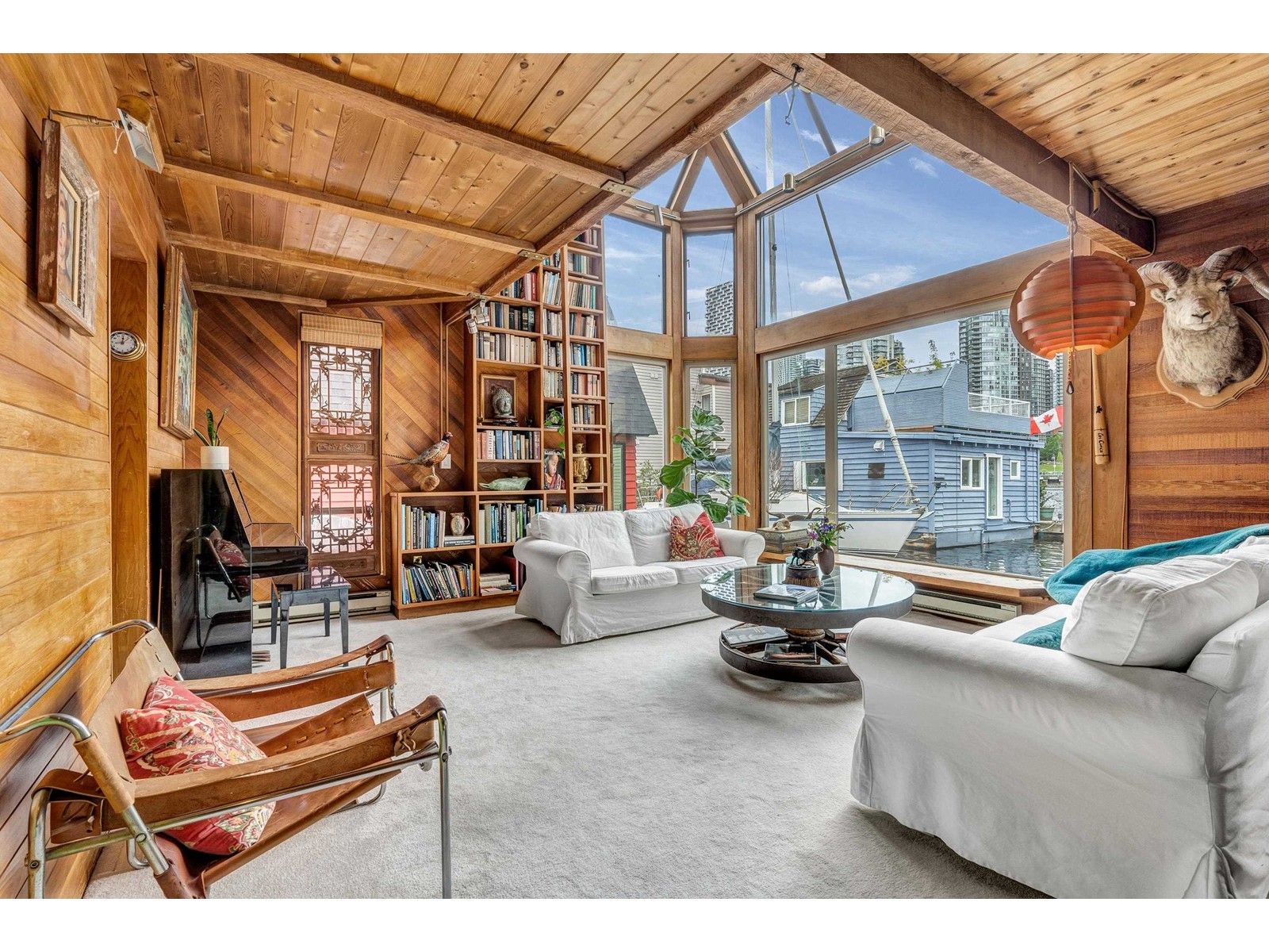 For $1.8 million you can buy this gorgeous floating home in Vancouver