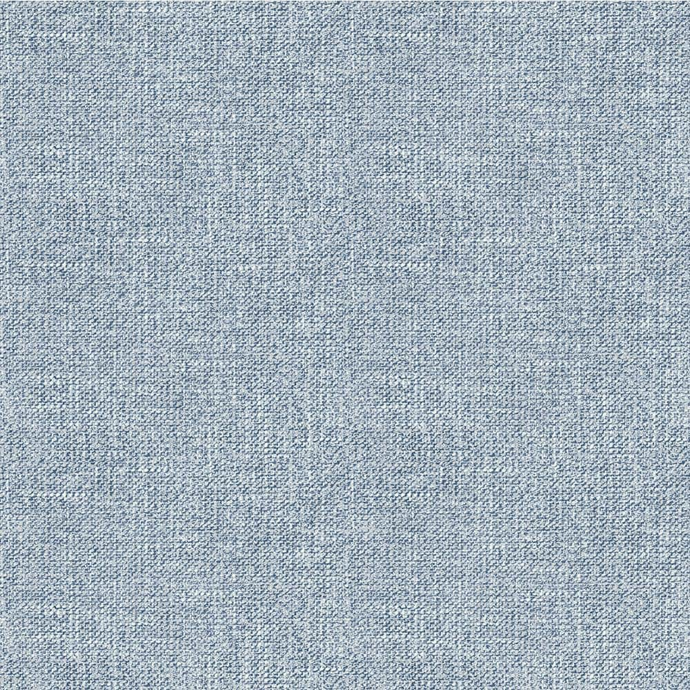 Chesapeake Waylon Denim Faux Fabric Denim Wallpaper Sample 3119 13522SAM Home Depot