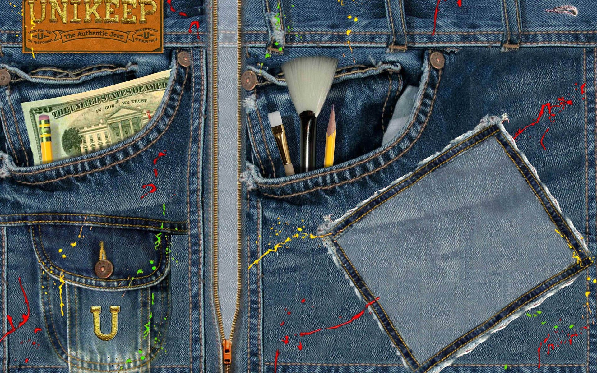 Denim Wallpaper