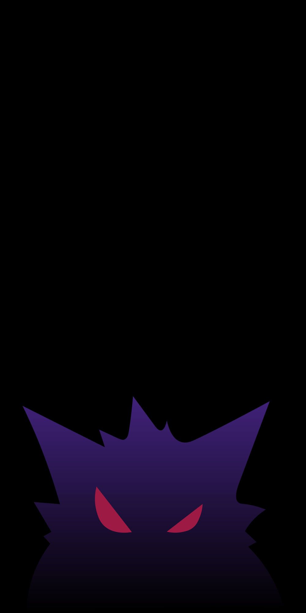 Pokemon Gengar Minimalist Wallpaper Pokemon Wallpaper iPhone