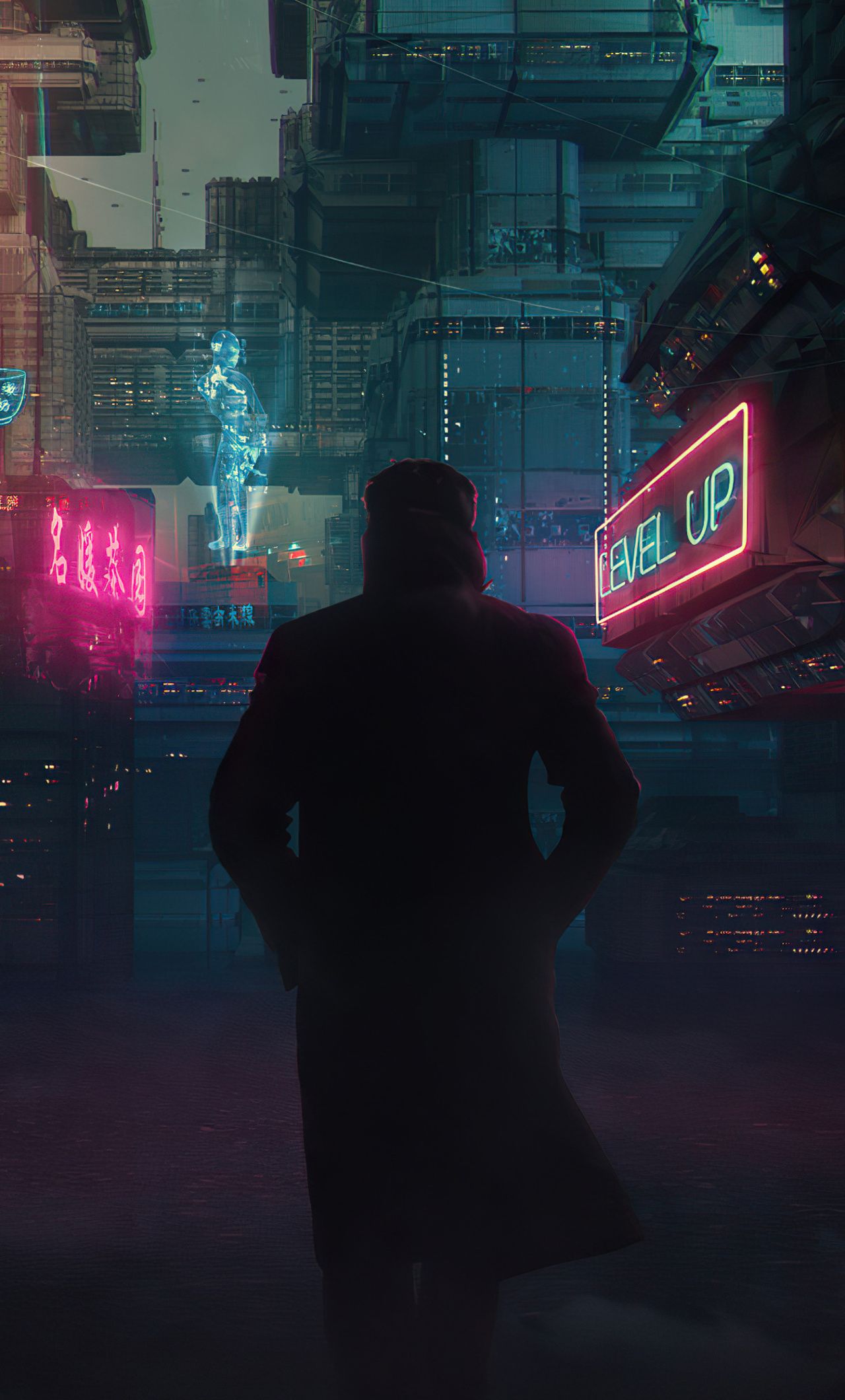 Blade Runner 2049 Cyberpunk Alley 4k iPhone HD 4k Wallpaper, Image, Background, Photo and Picture