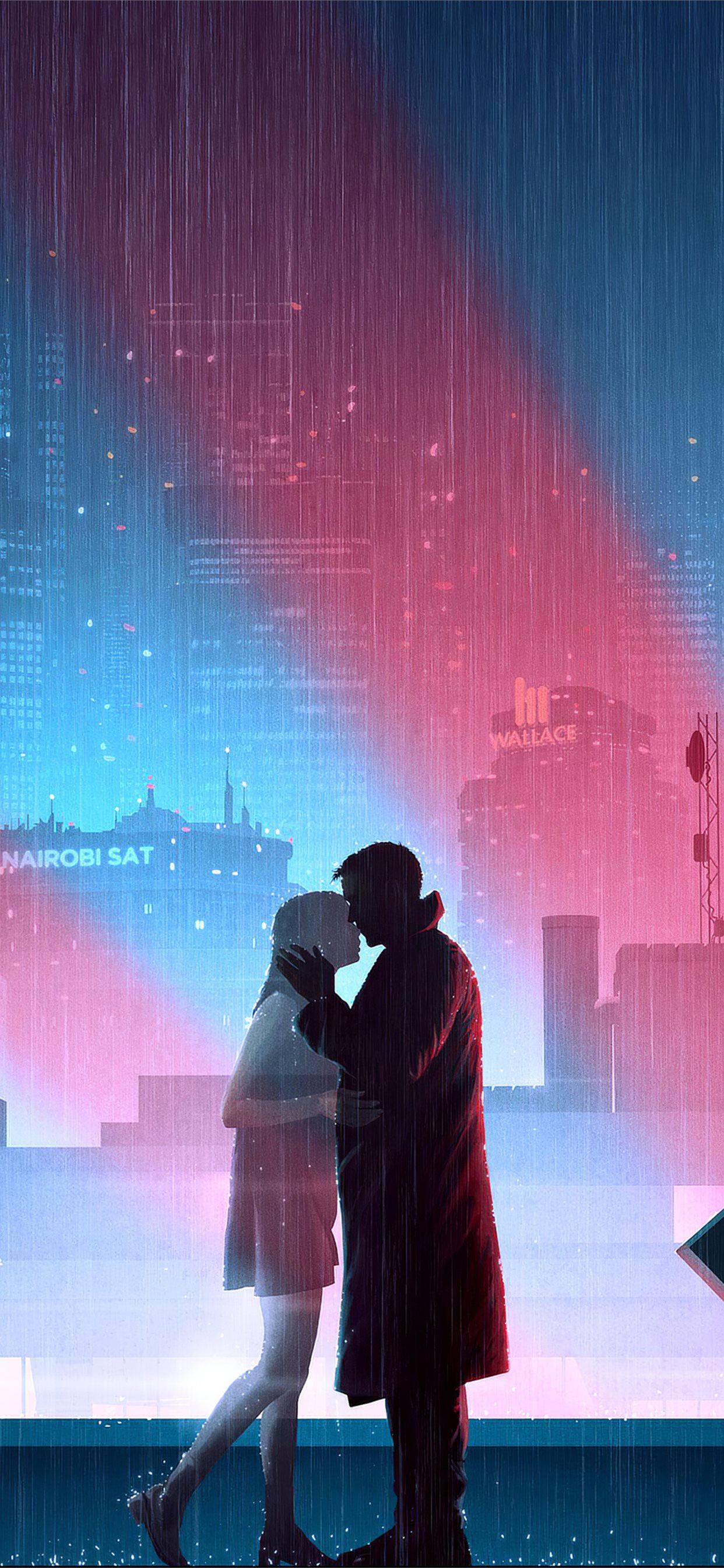 blade runner 2049 love story 4k iPhone X Wallpaper Free Download