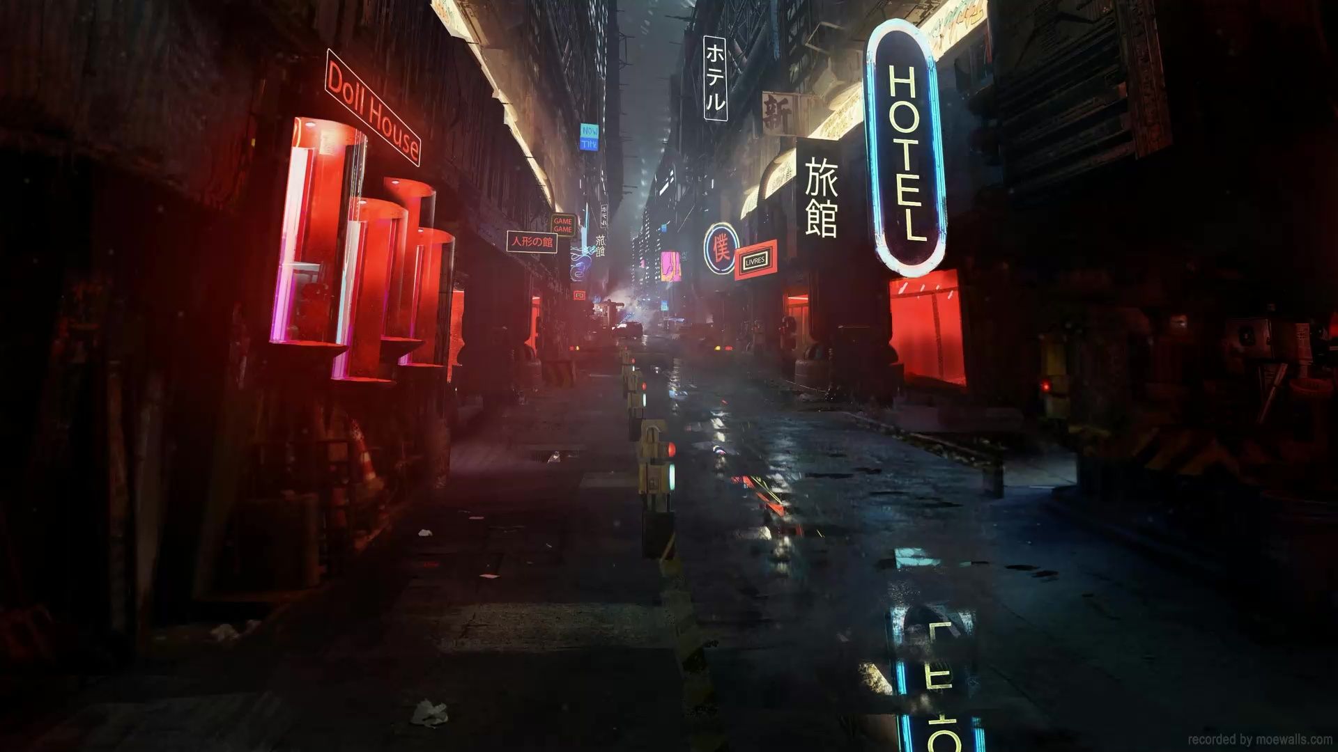 Cyberpunk Alley Blade Runner 2049 Live Wallpaper