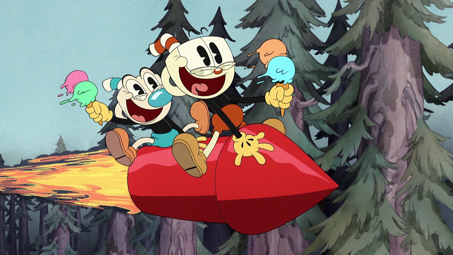 Cartoon Base nominees for Best Adaption at the 2022 Game Awards: Cuphead Show! The Hedgehog 2: Edgerunners / X