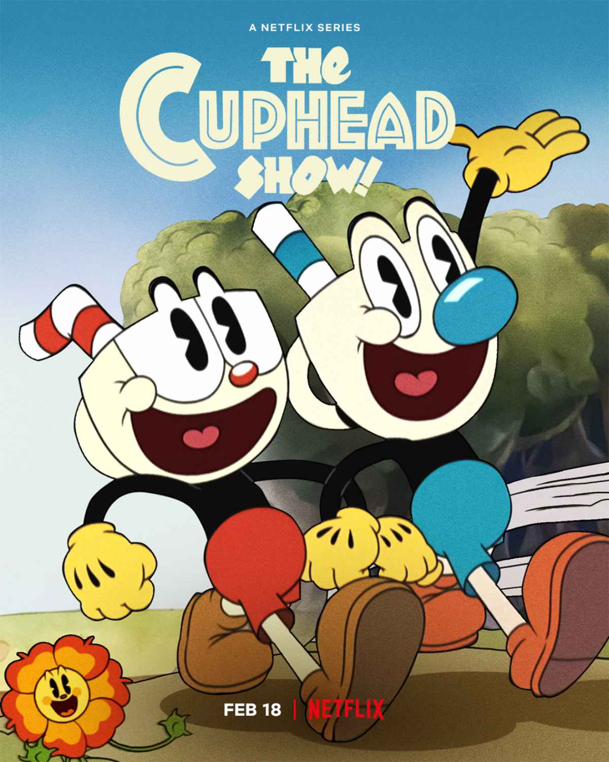 The Cuphead Show! Trailer, Key Art and Image!