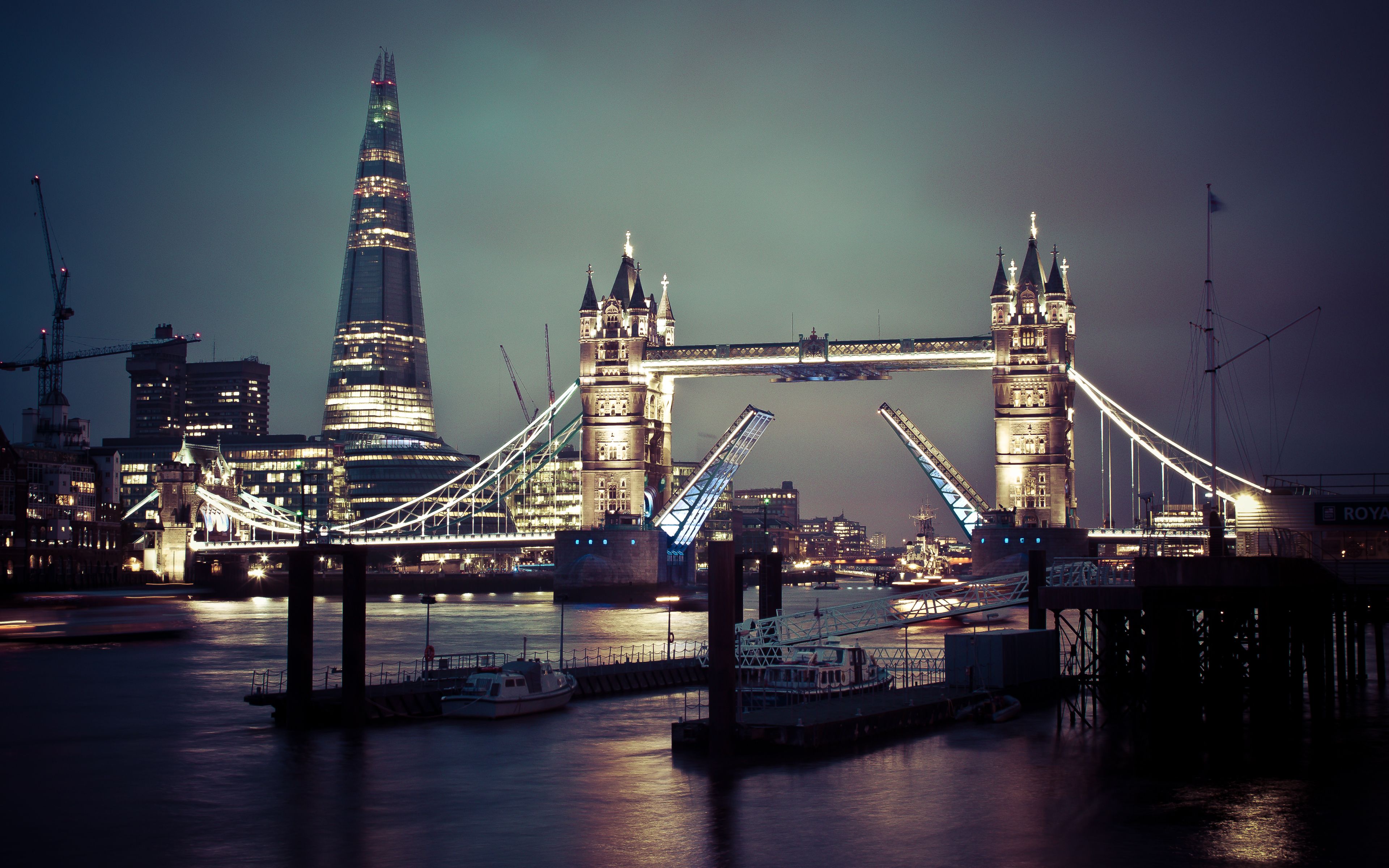 Tower Bridge Wallpaper 4K, London, United Kingdom, Cityscape - London