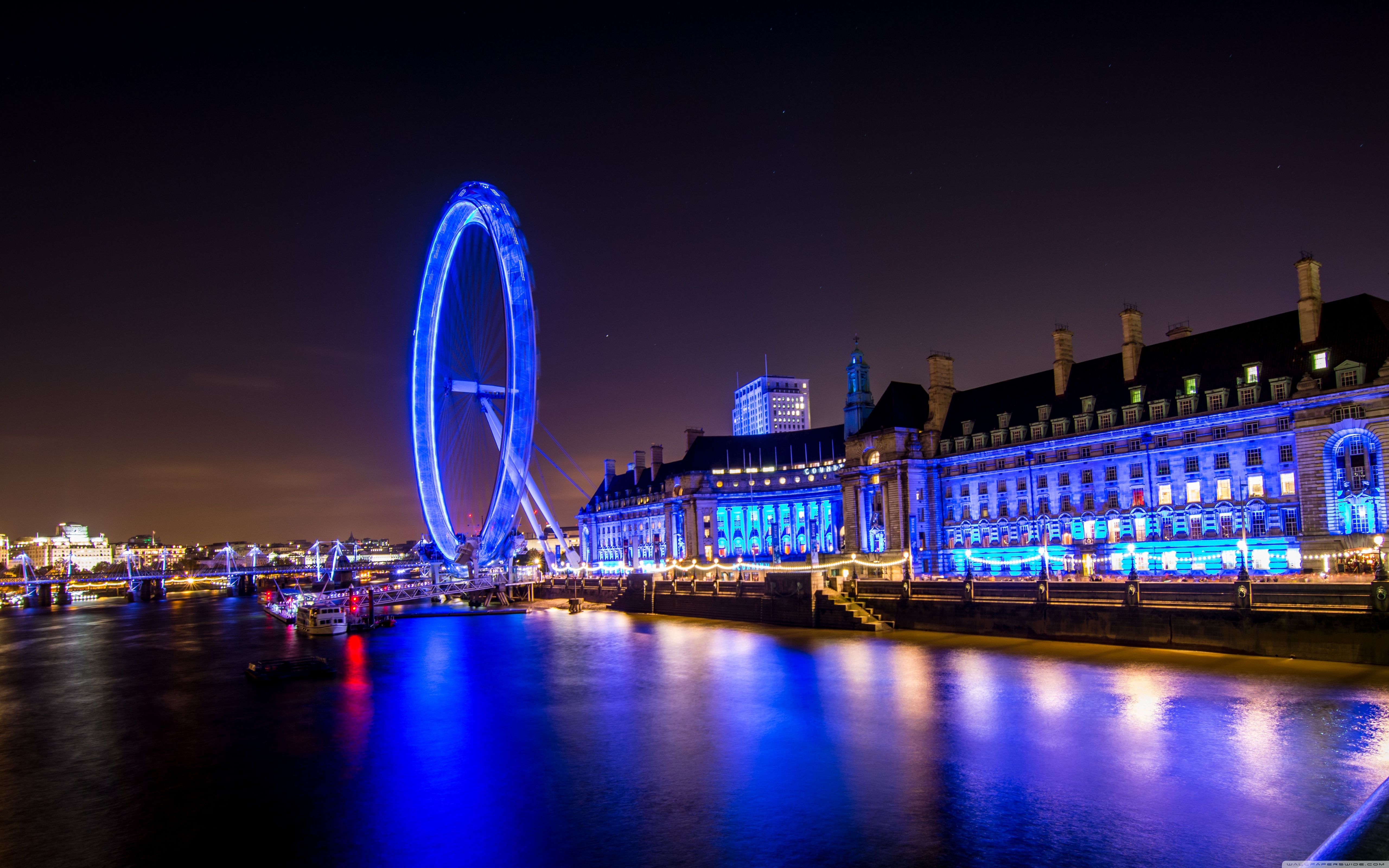 London Night Ultra HD Desktop Background Wallpaper for 4K UHD TV : Widescreen & UltraWide Desktop & Laptop : Tablet - London