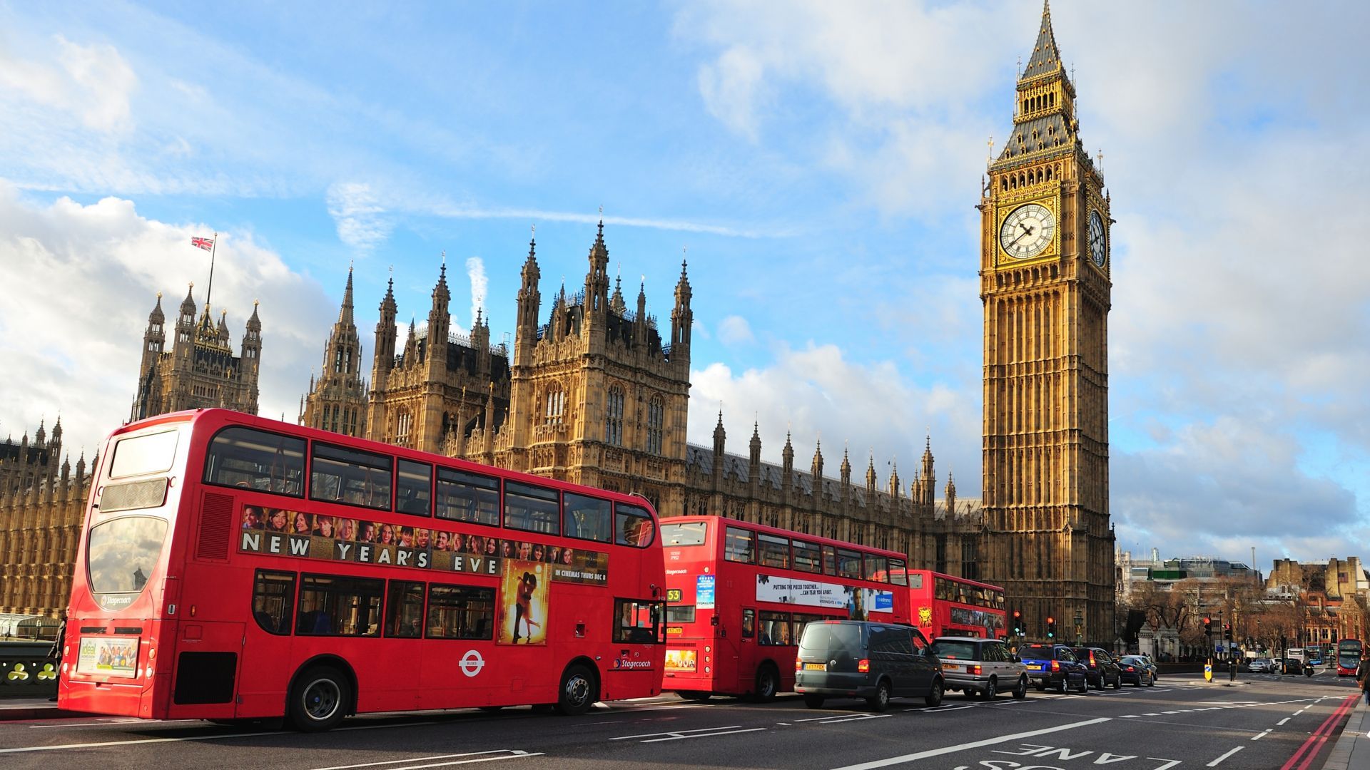 Wallpaper London, England, Big Ben, Westminster Abbey, city, bus, travel, tourism, Architecture - London