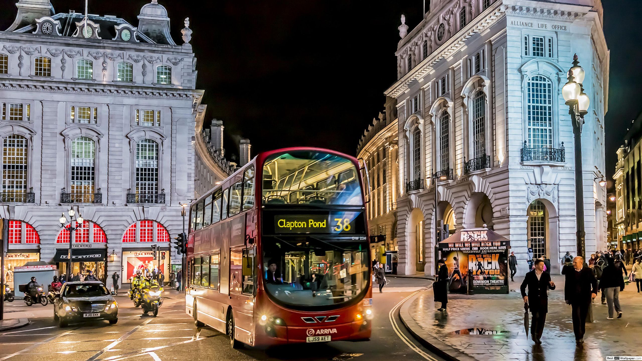 London Night England Europe HD Europe Wallpaper - London