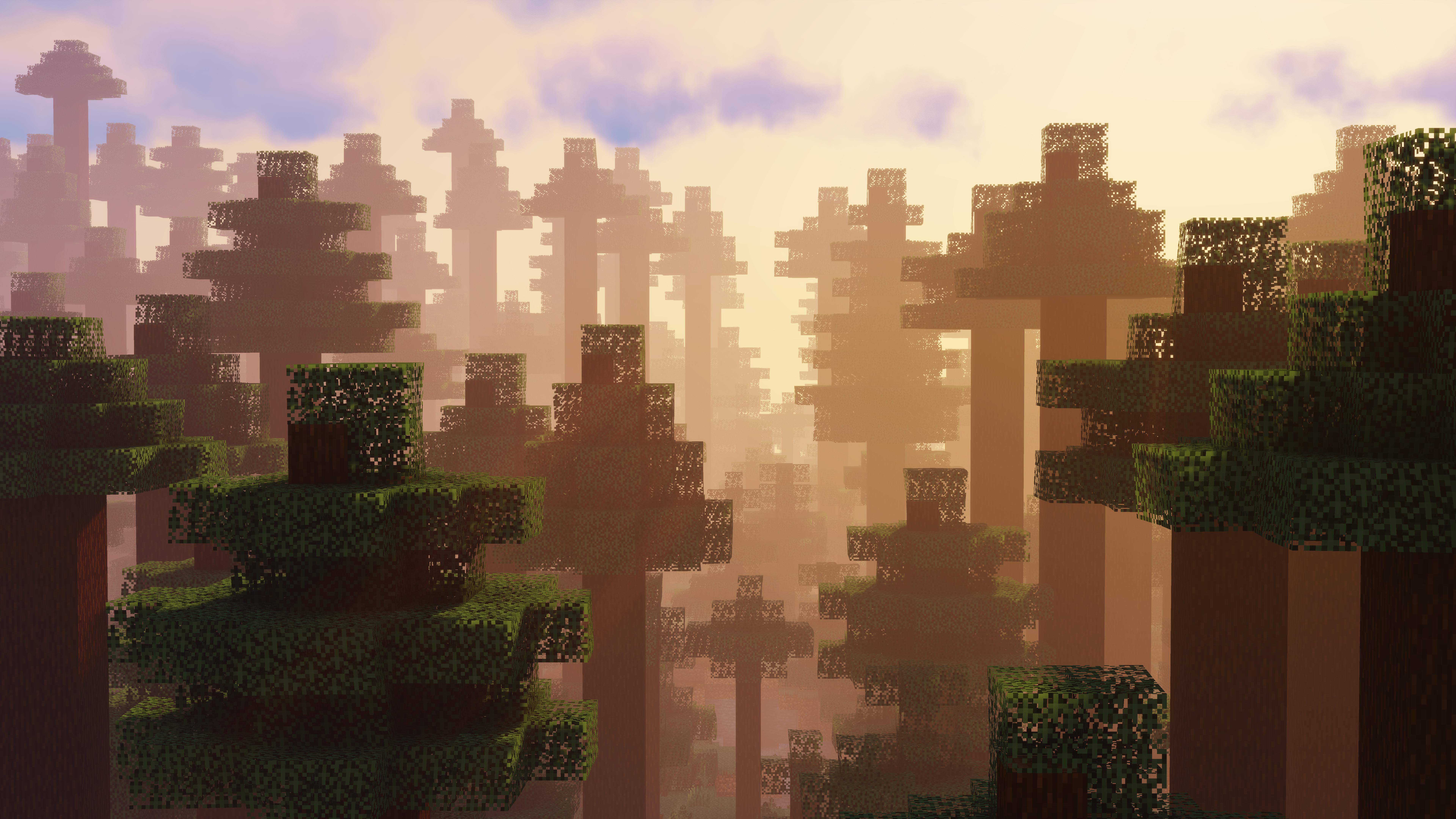 8K Minecraft Wallpaper