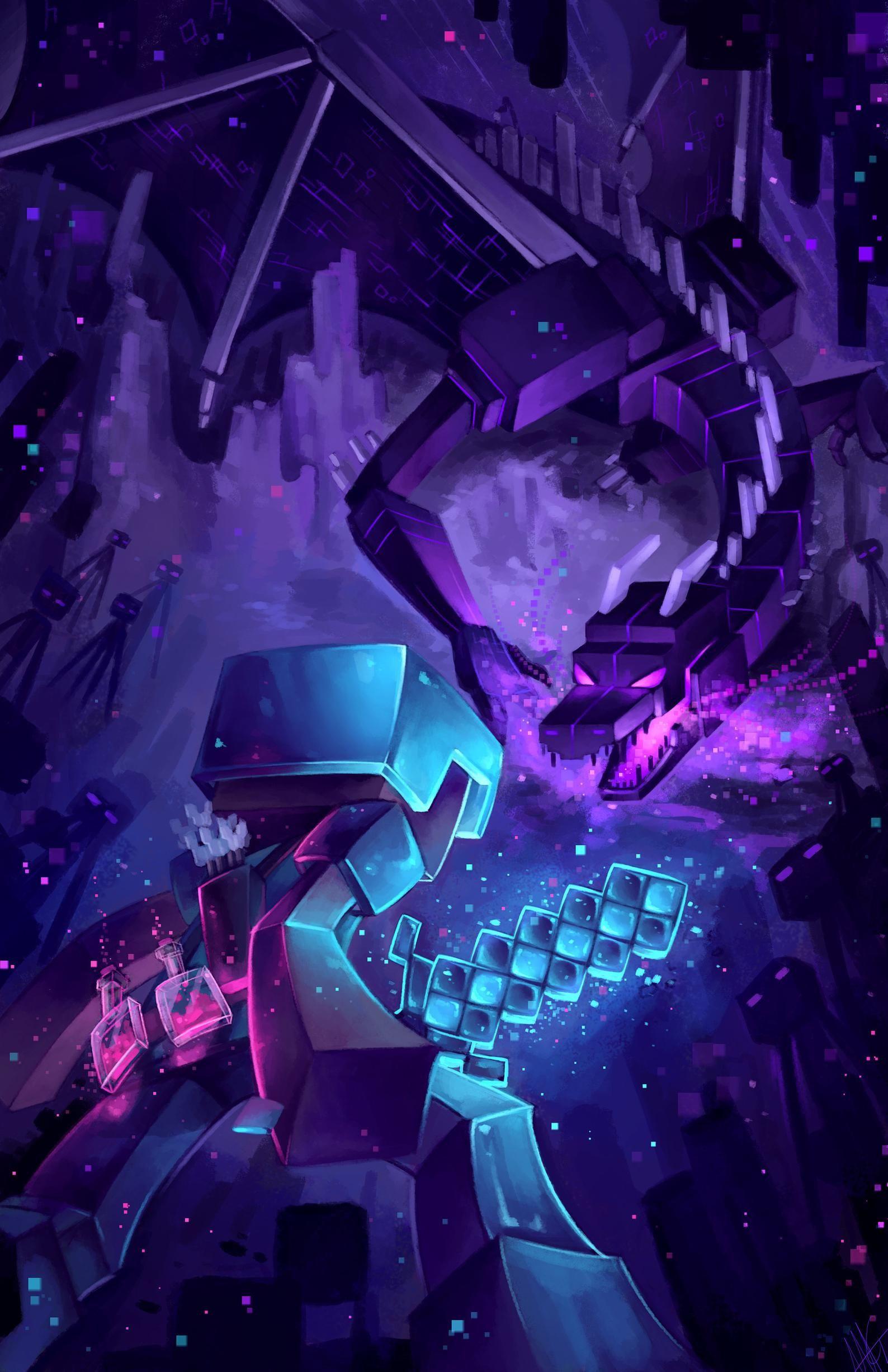 Cool Epic Minecraft Wallpaper Free Cool Epic Minecraft Background