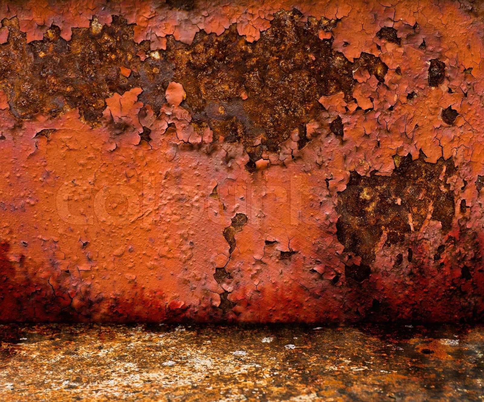 Background of rusty metal