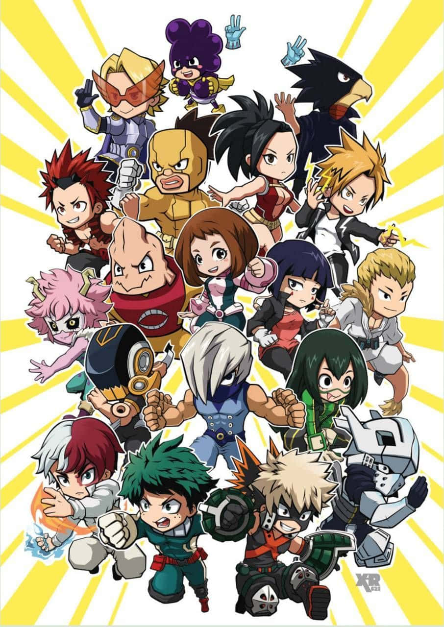 Download 'Show your support for My Hero Academia!' Wallpaper