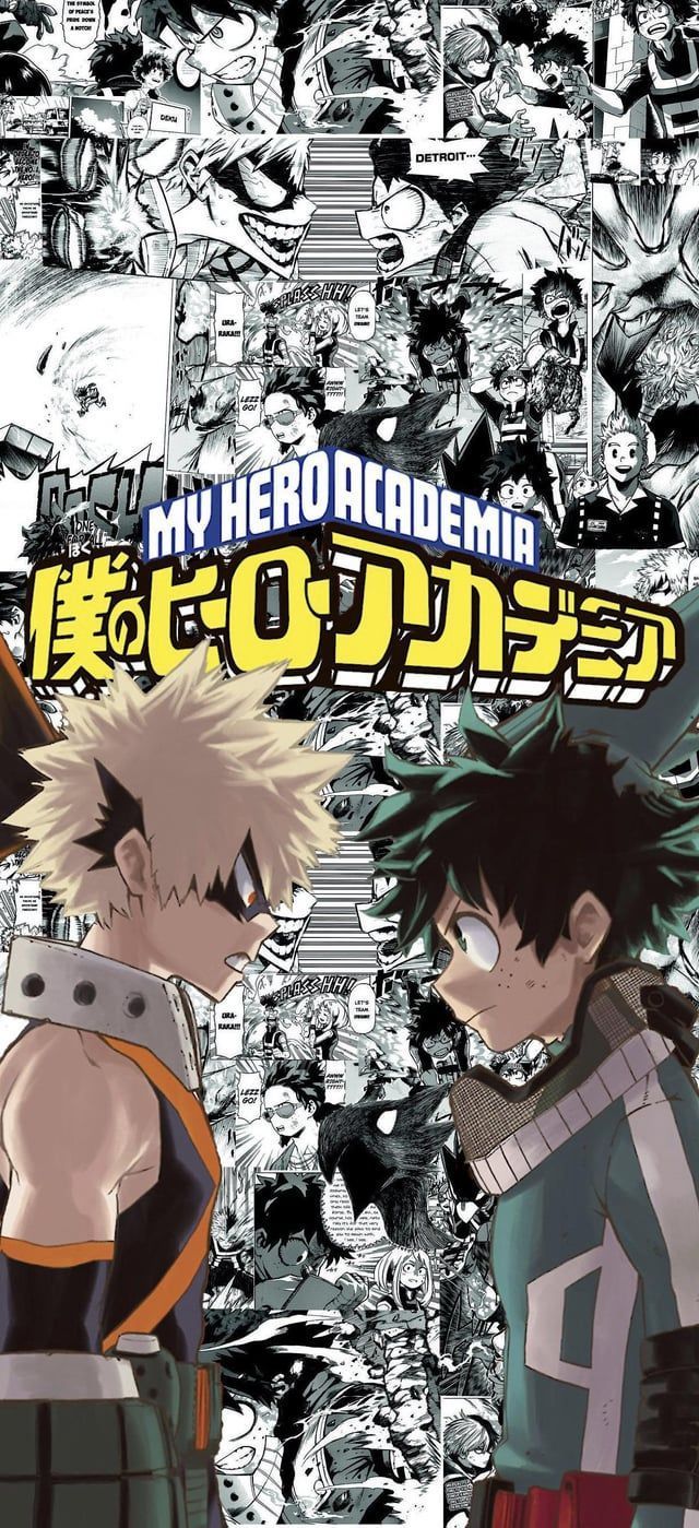 My Hero Academia Manga Pop Wallpaper