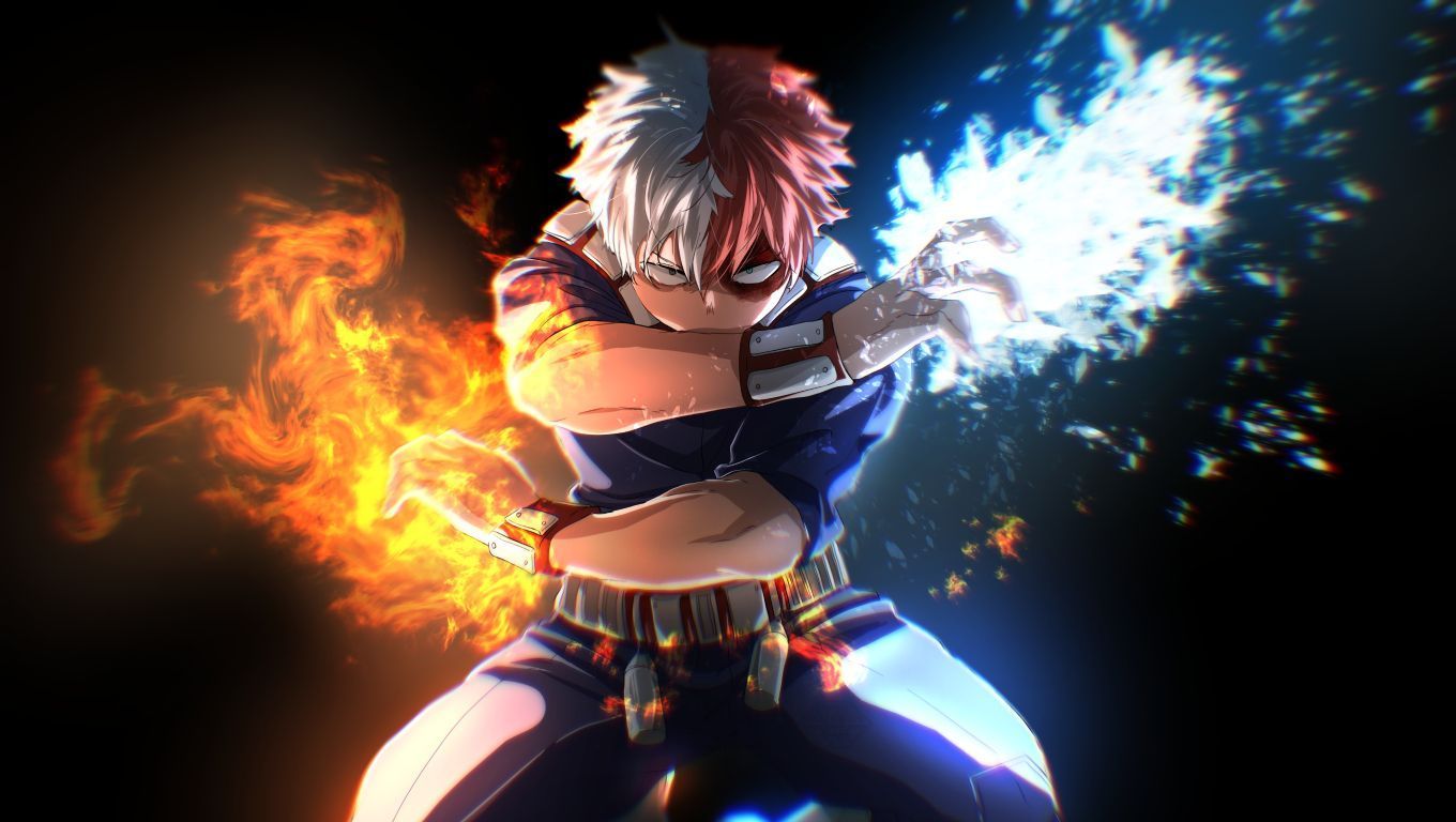 Resolution My Hero Academia 4k Cool Shoto Todoroki Desktop Laptop HD Wallpaper