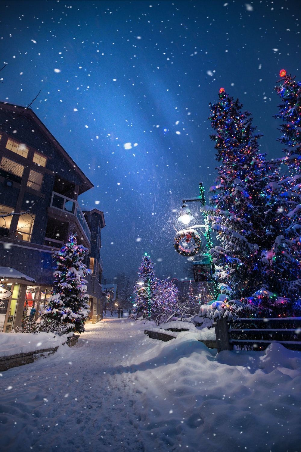 Christmas Snow Picture. Download Free Image