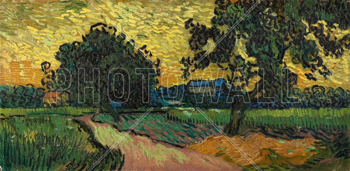 Landscape at Twilight Van Gogh