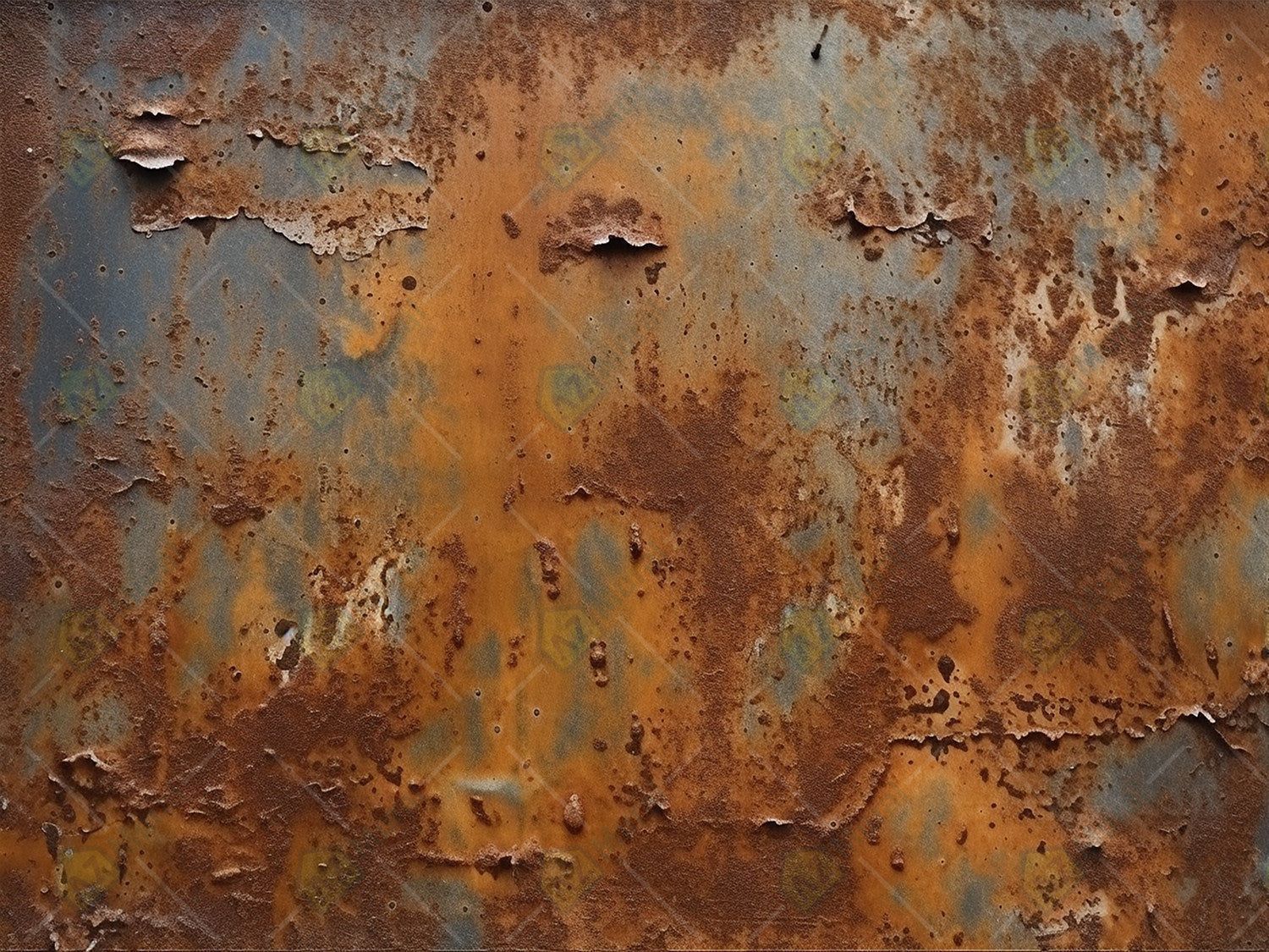 Painted And Scratched Rusty Metal Wallpaper Wall Mural Home Decor Texture Design. Metallic wallpaper, Wall wallpaper, Wall murals