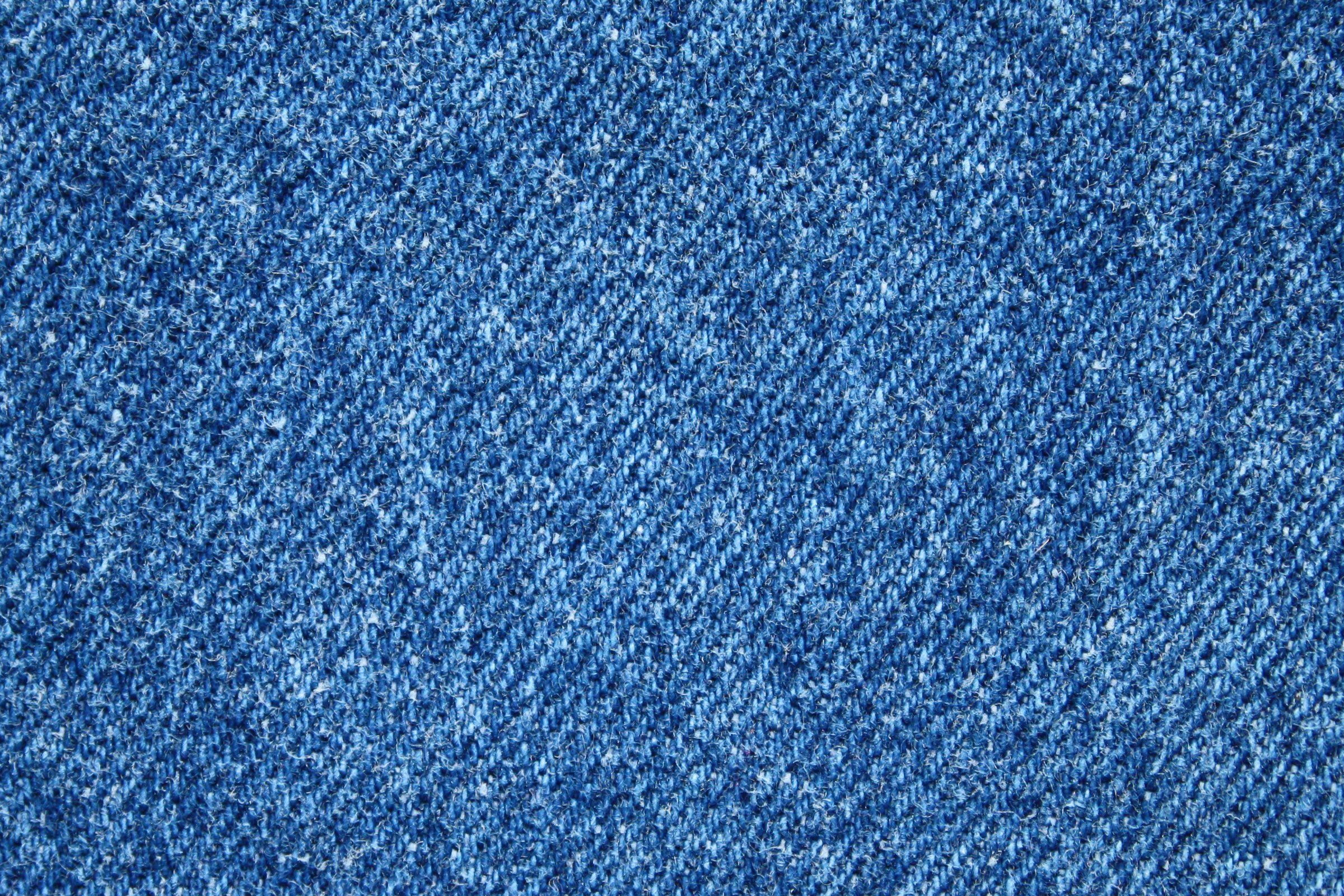 Blue Denim Fabric Closeup Texture Picture. Free Photograph. Photo Public Domain