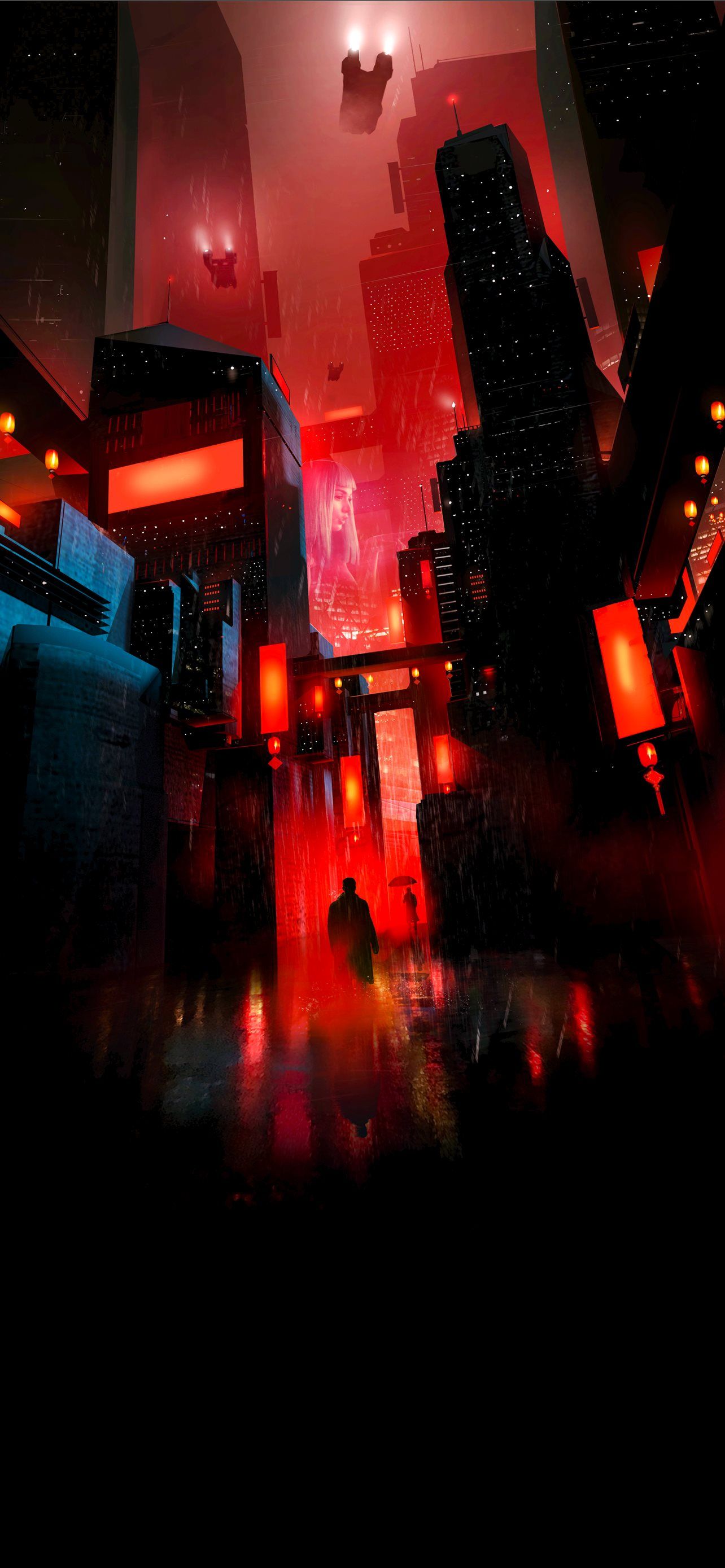 Blade Runner Amoled Cave iPhone Wallpaper Free Download