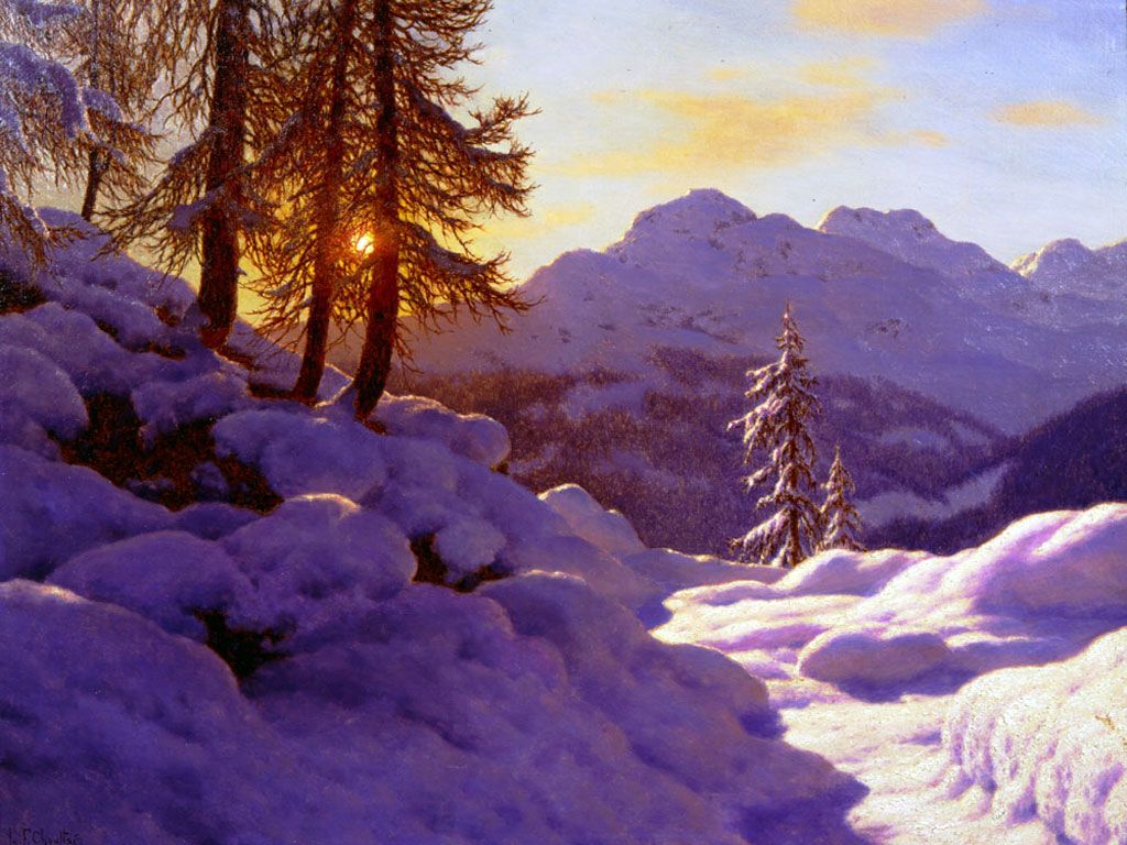 Choultse Ivan Snowy Landscape