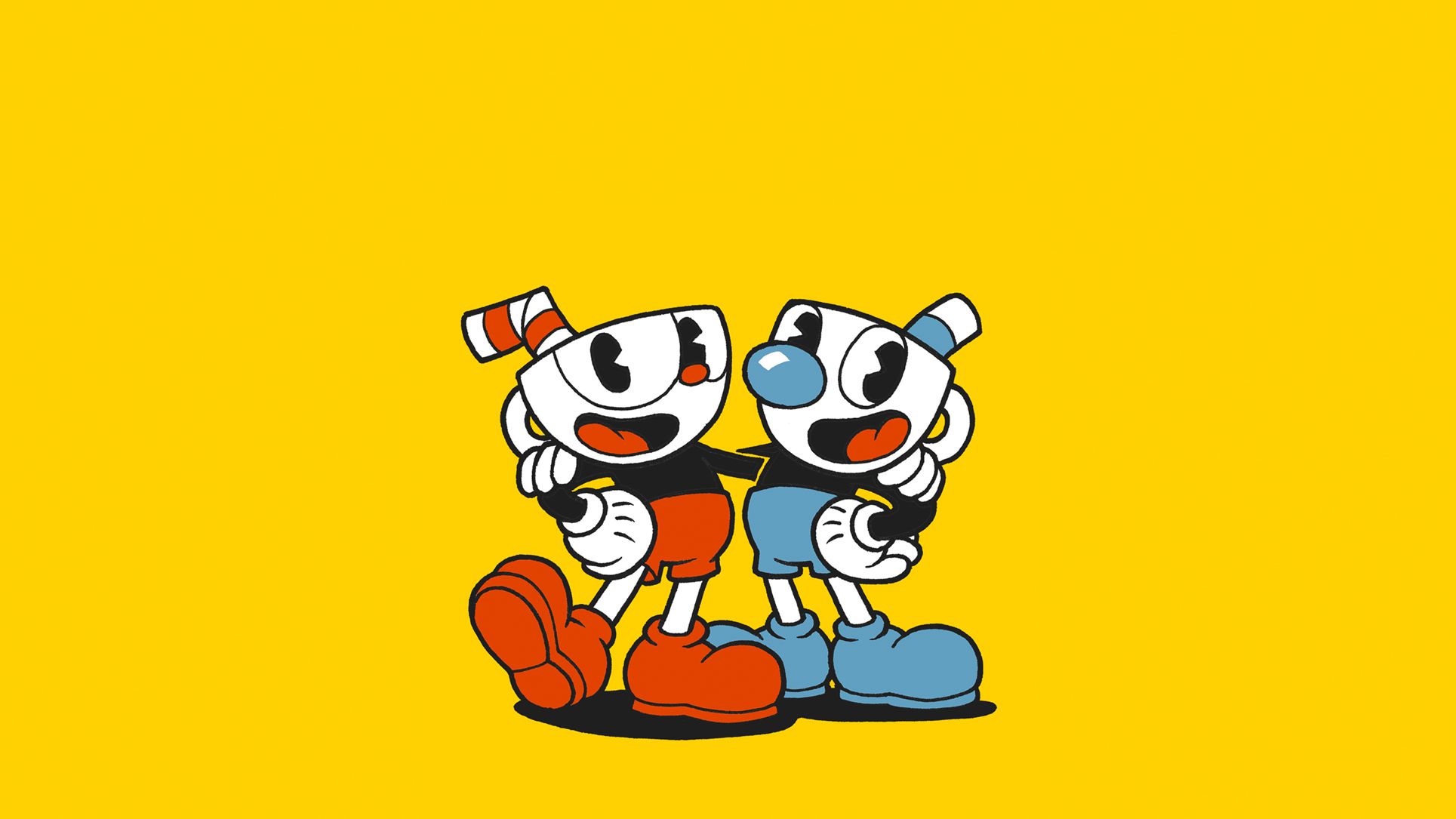 Cuphead Wallpaper with Monocle