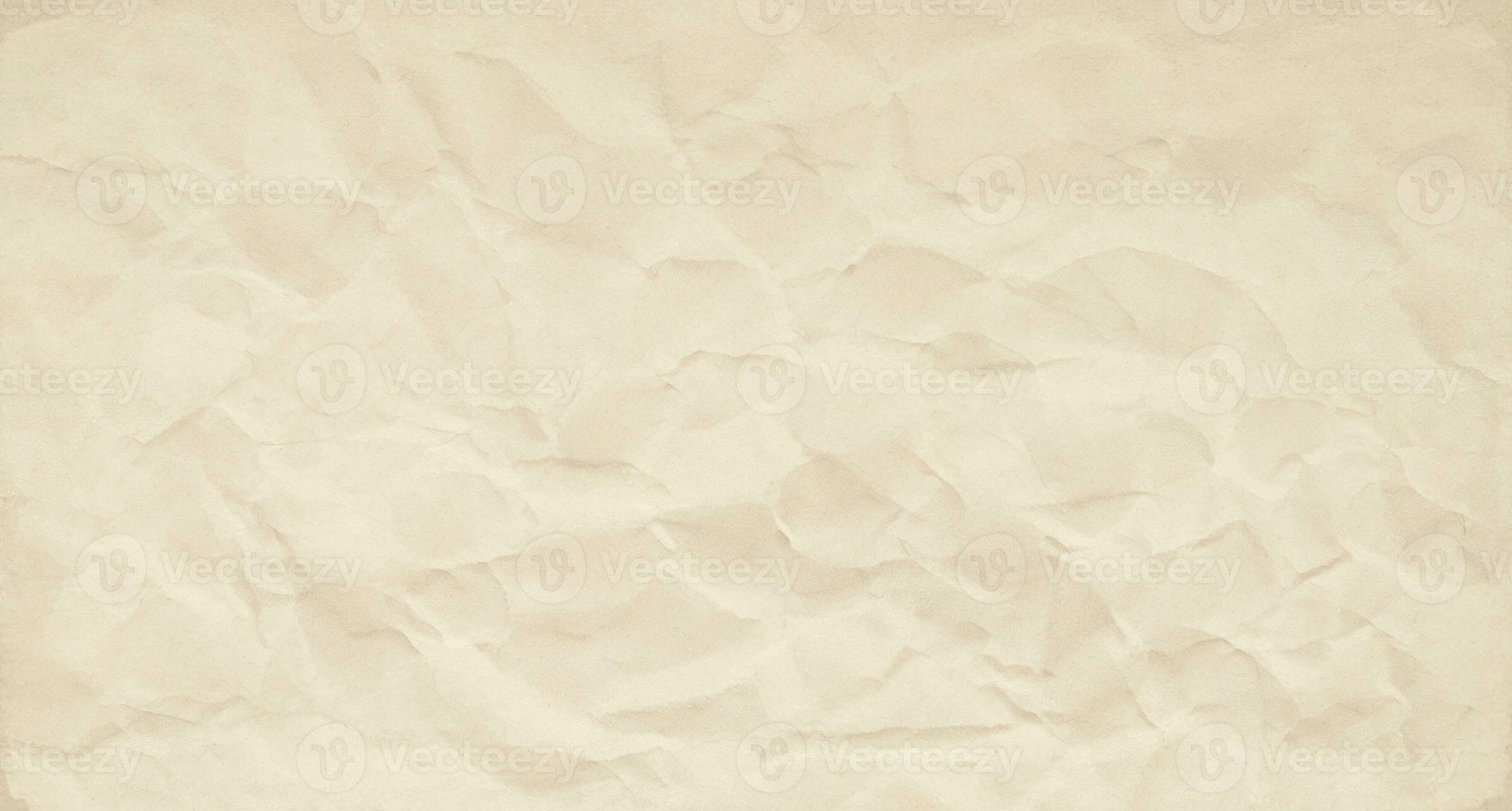 Photo view of crinkled paper texture background