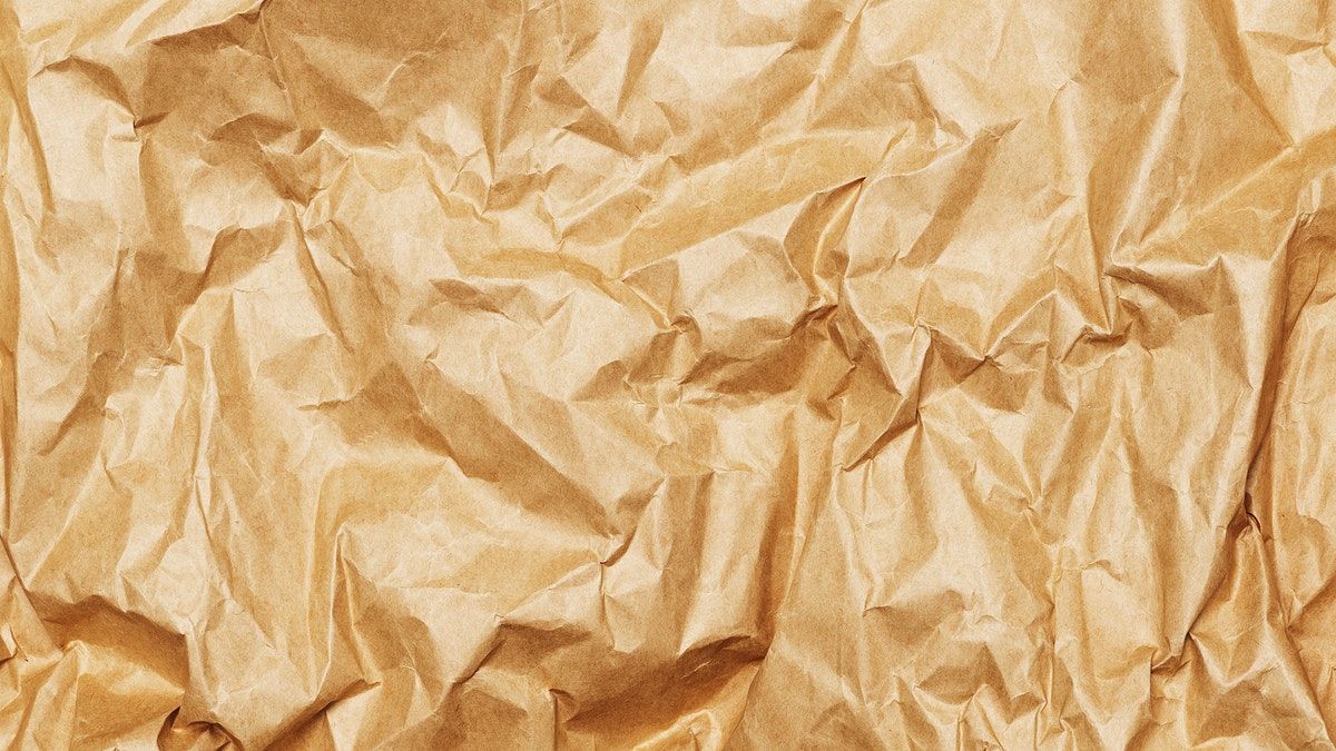 Crumpled paper desktop wallpaper, brown abstract wrinkled sheet texture background. fre. Brown paper texture background, Paper background texture, Crumpled paper