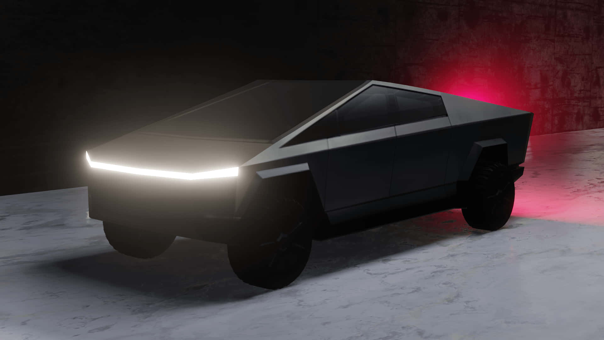 Download The Tesla Cybertruck for those who crave exceptional performance Wallpaper