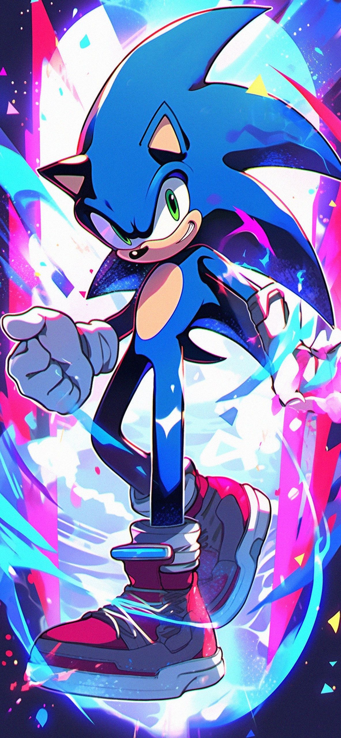 Sonic The Hedgehog Cool Wallpaper Wallpaper iPhone