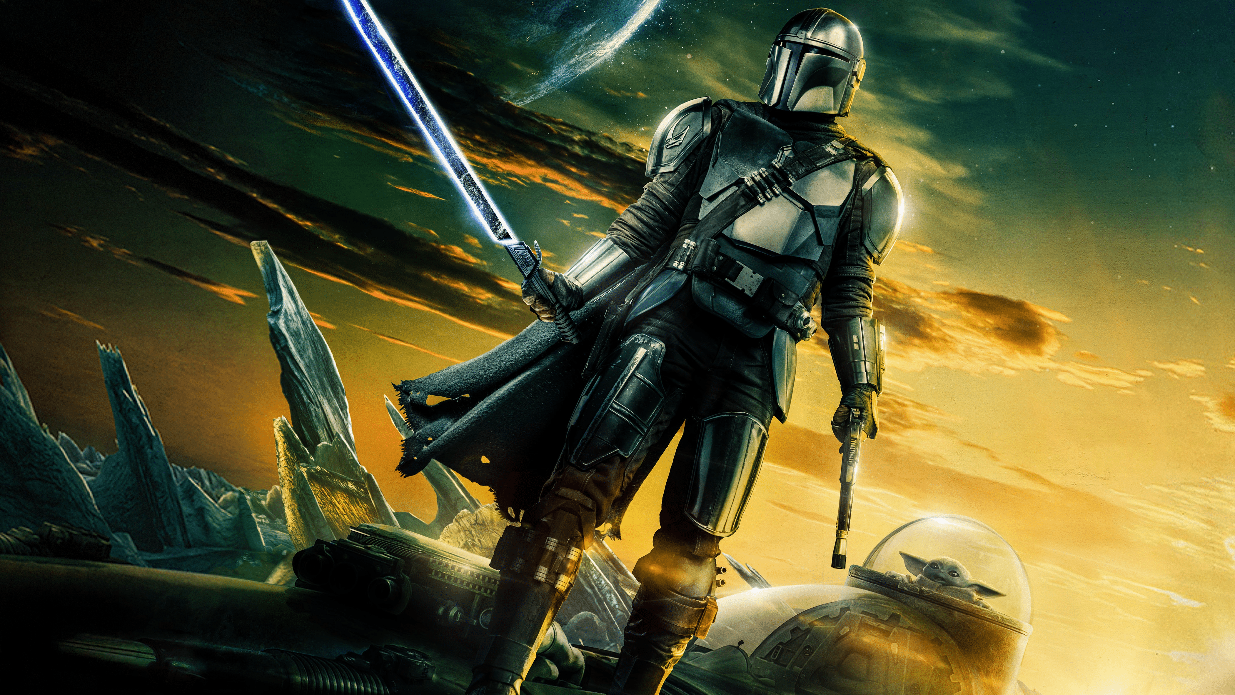 The Mandalorian HD Wallpaper and Background