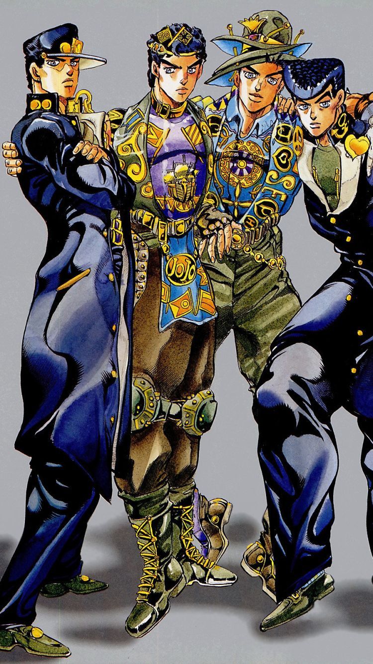 Anime Jojo's Bizarre Adventure Phone Wallpaper