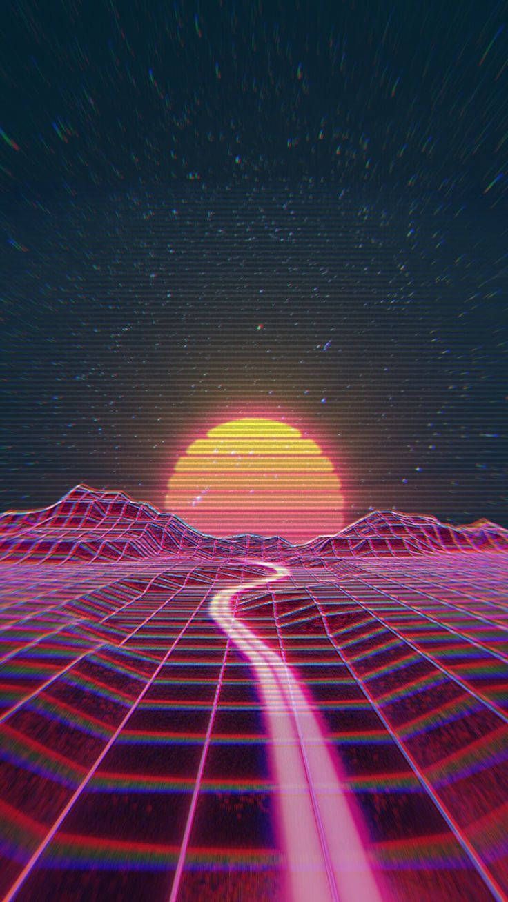 Download Synthwave Wallpaper