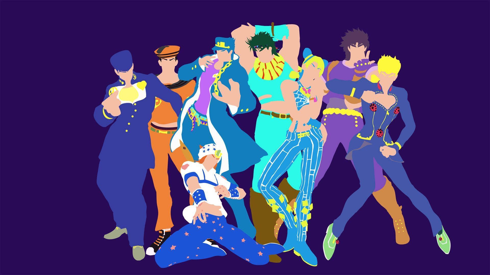 Download Jojo Bizarre Adventure Wallpaper