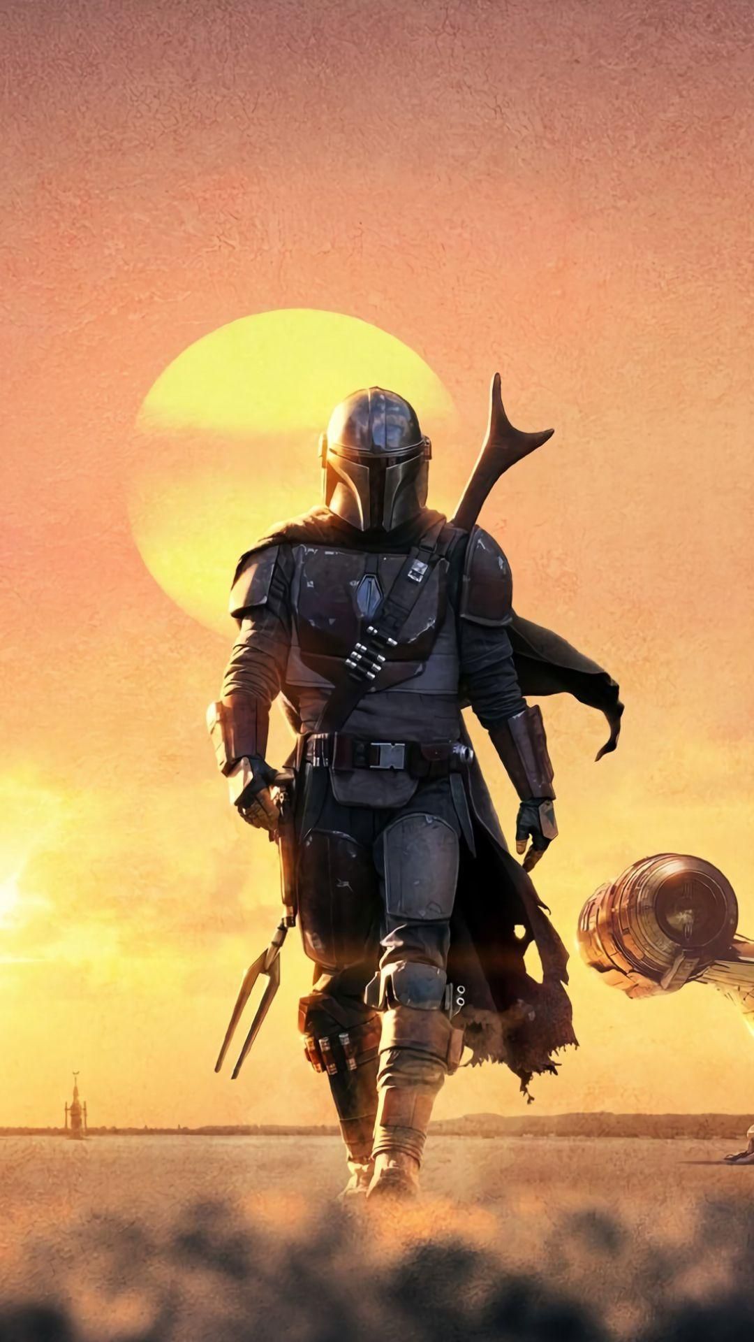 Mandalorian Wallpaper iPhone 11. Star wars background, Star wars picture, Star wars poster