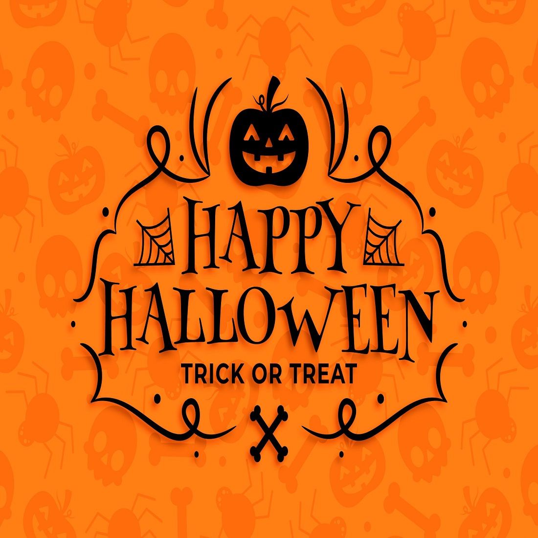 Happy Halloween wallpaper design