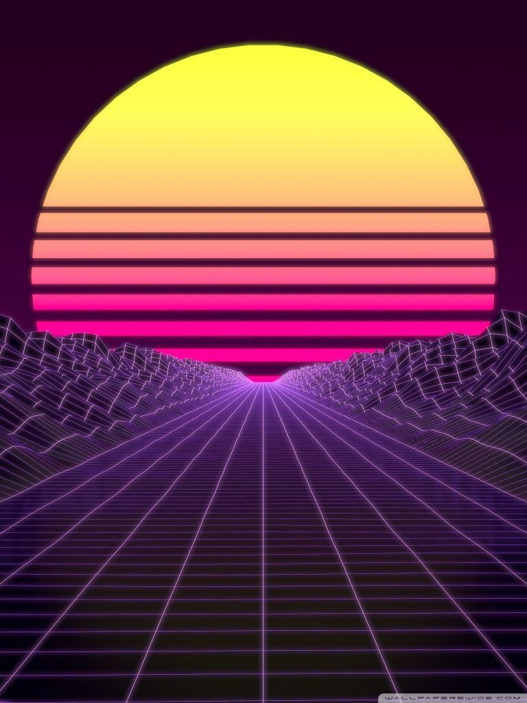 Synthwave Ultra HD Desktop Background Wallpaper for : Widescreen & UltraWide Desktop & Laptop : Multi Display, Dual Monitor : Tablet