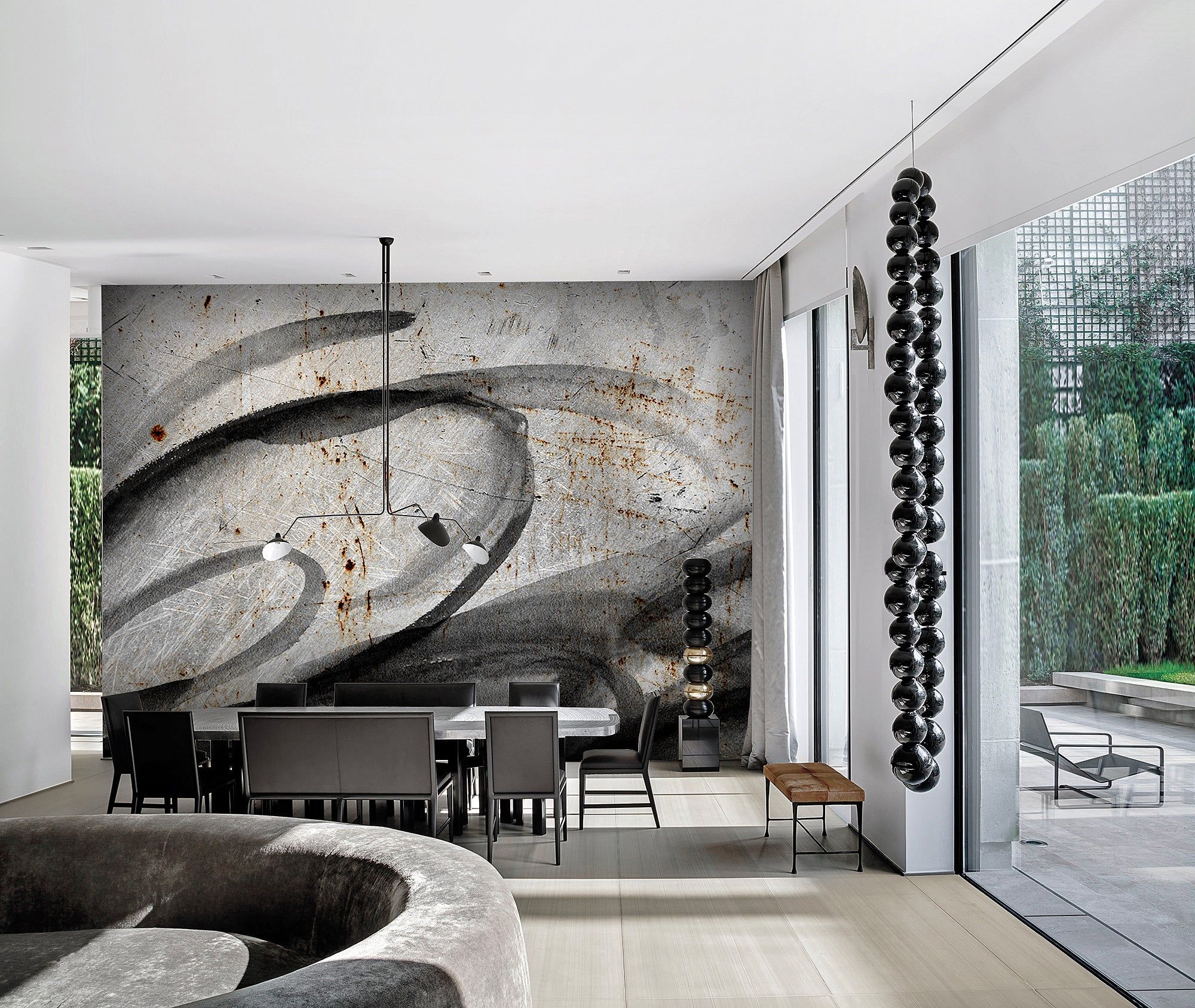 Profiling Concrete Wallpaper Styles; 2021 Interior Trend