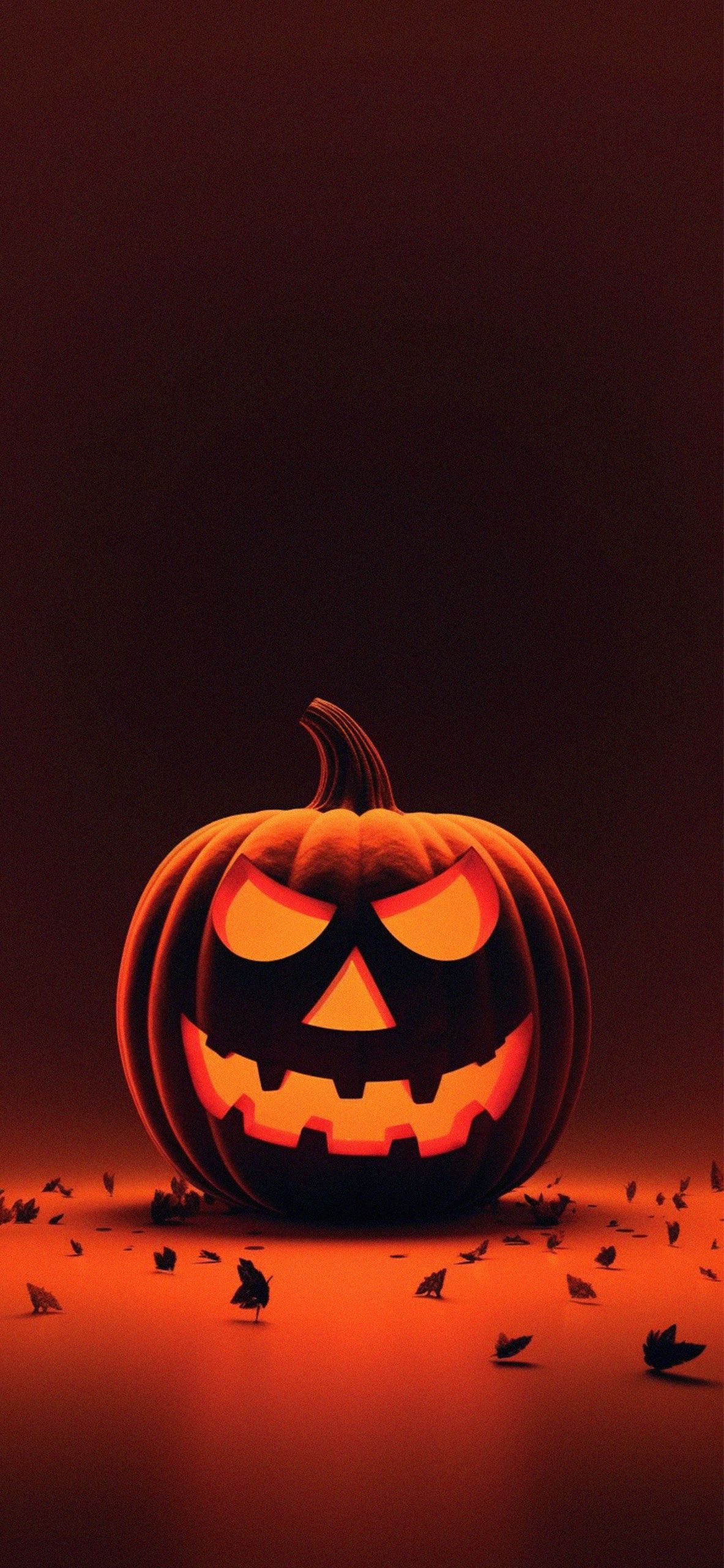 Aesthetic Halloween Minimalist Wallpaper