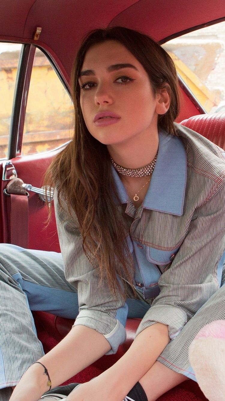 Music Dua Lipa, Singer, Brunette, 750x1334 Phone HD Wallpaper