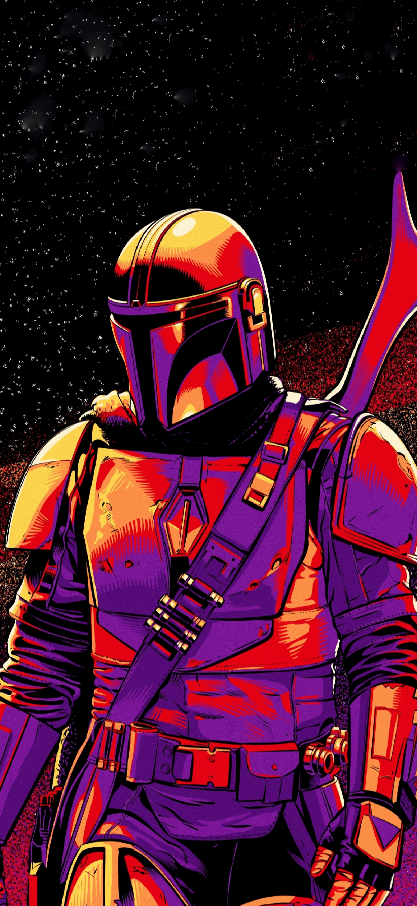 The Mandalorian wallpaper [1364x2962]