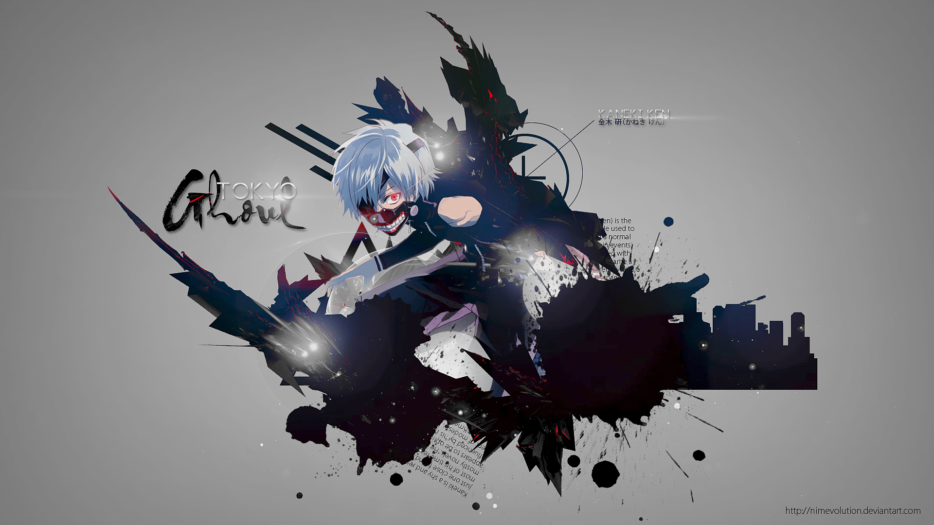 Anime Tokyo Ghoul HD Wallpaper