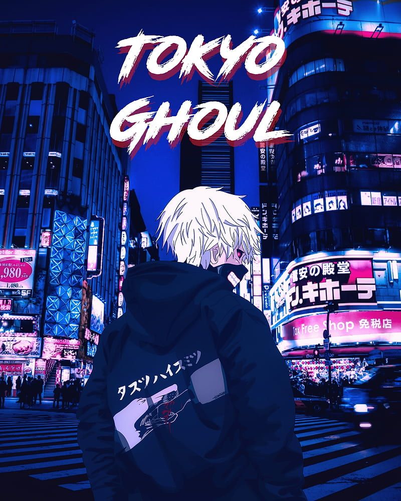 Ken Kaneki, tokyo, alone, tokyo ghoul, ghoul, manga, anime, HD phone wallpaper