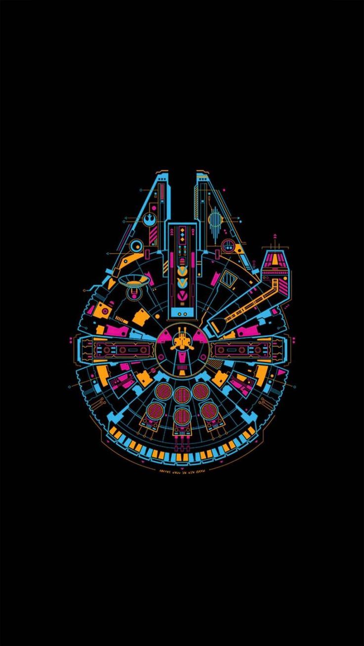 Star Wars Ship Minimal IPhone Wallpaper HD Wallpaper : iPhone Wallpaper. Star wars ships, Star wars background, Star wars fan art