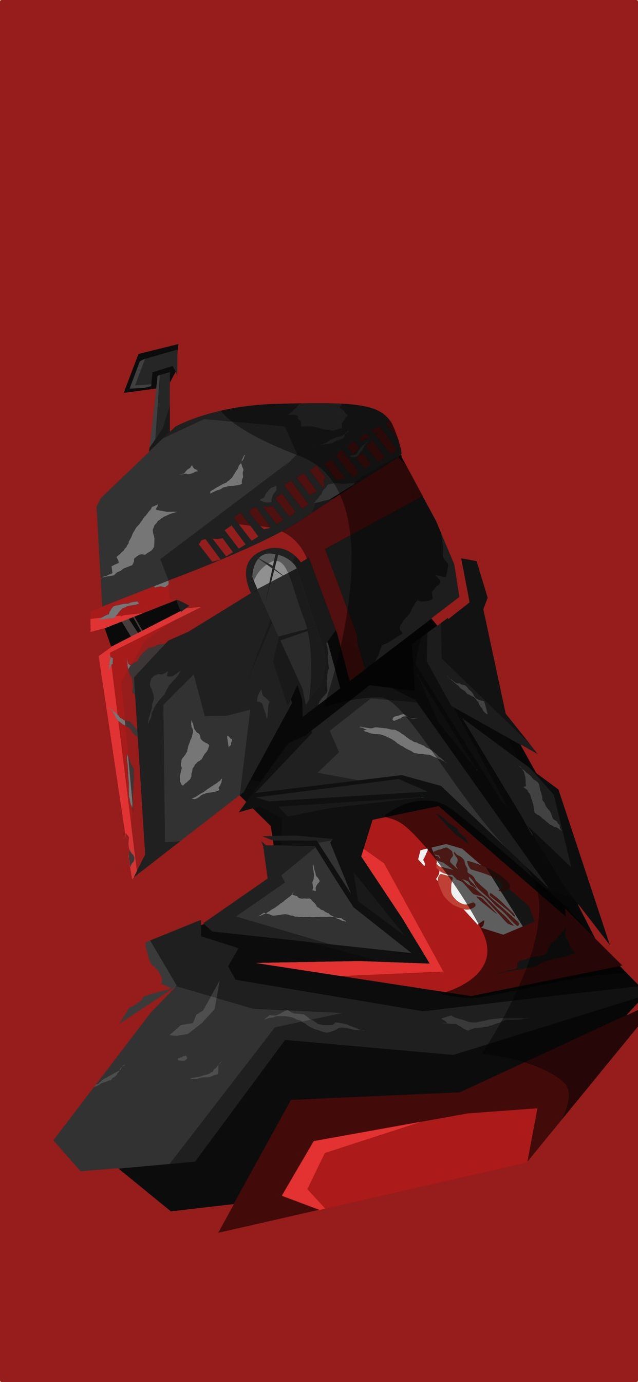 The Mandalorian iPhone wallpaper