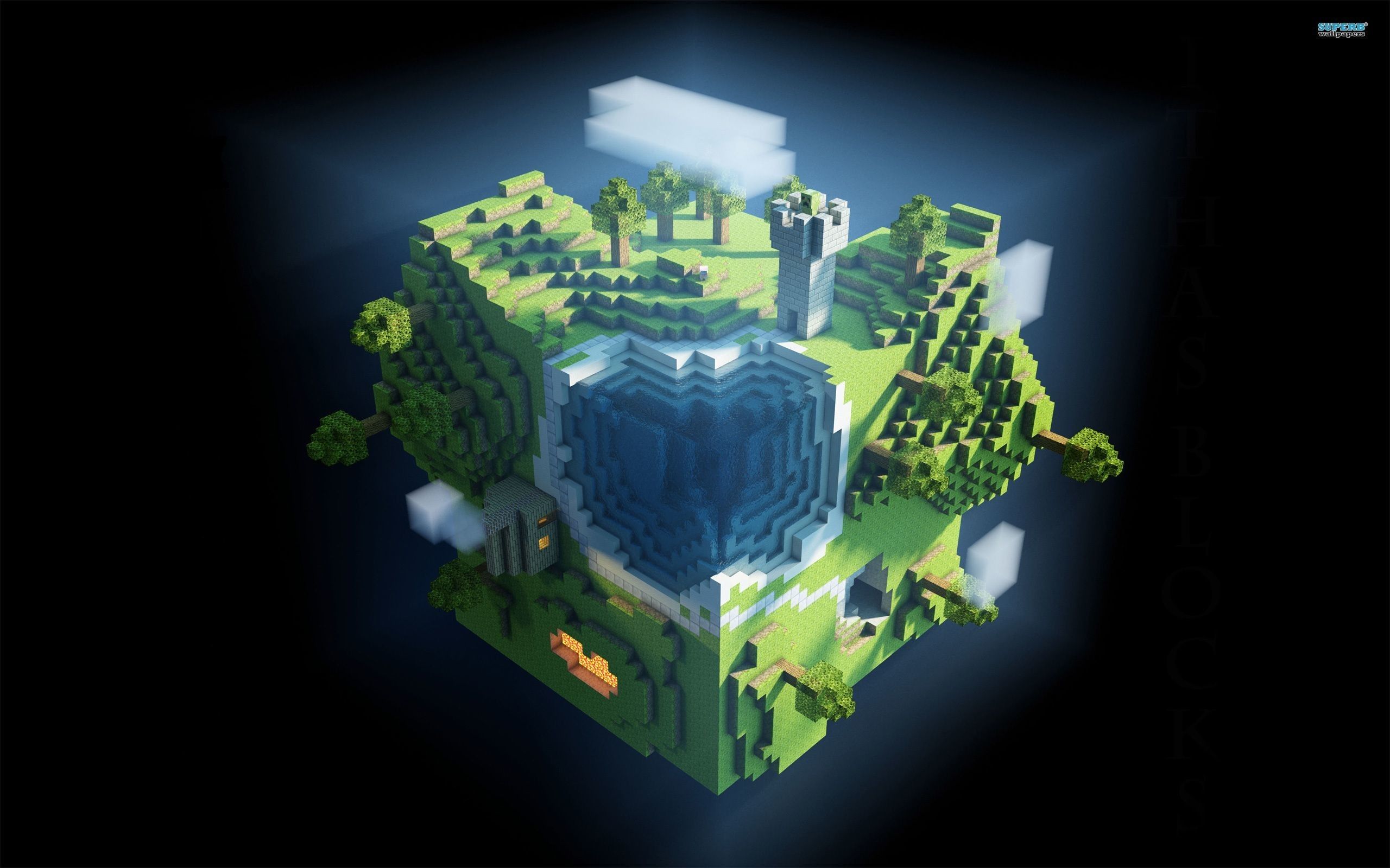 Epic Minecraft Background